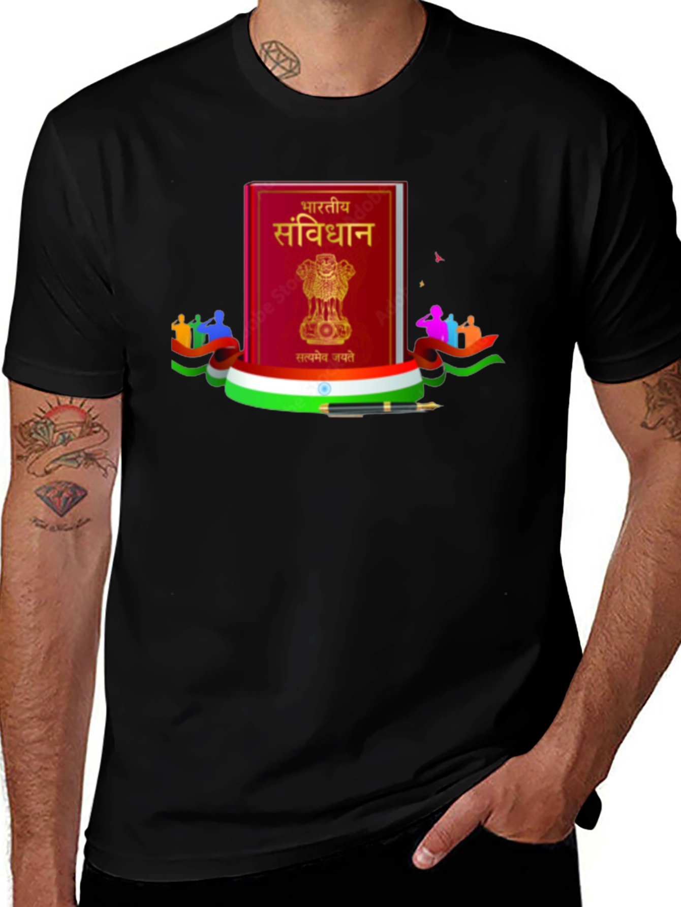 Constitution of India Graphic T-Shirt