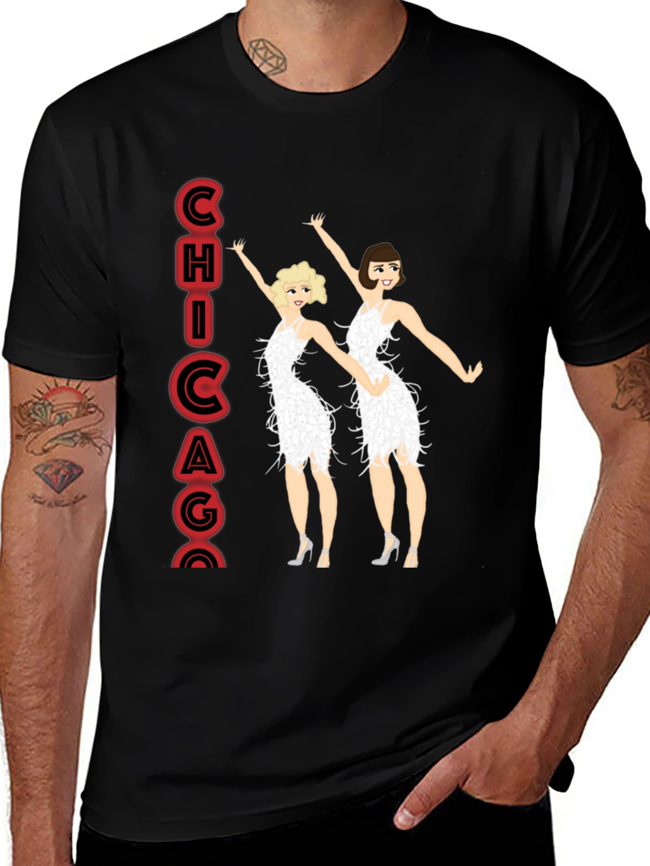 Chicago Musical T-Shirt - Dance Show Tee