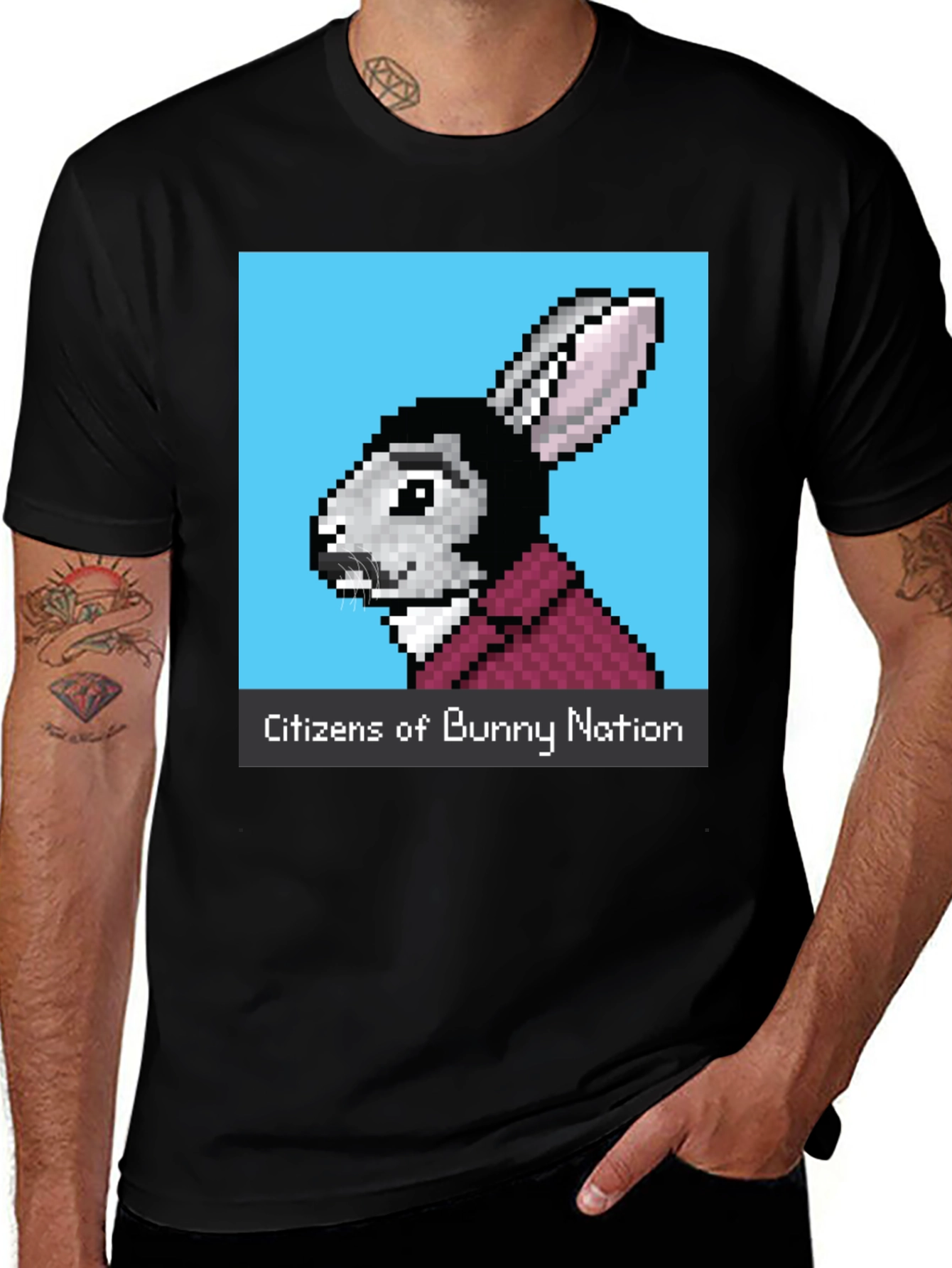 Variant 20 of Citizens of Bunny Nation Graphic Tee