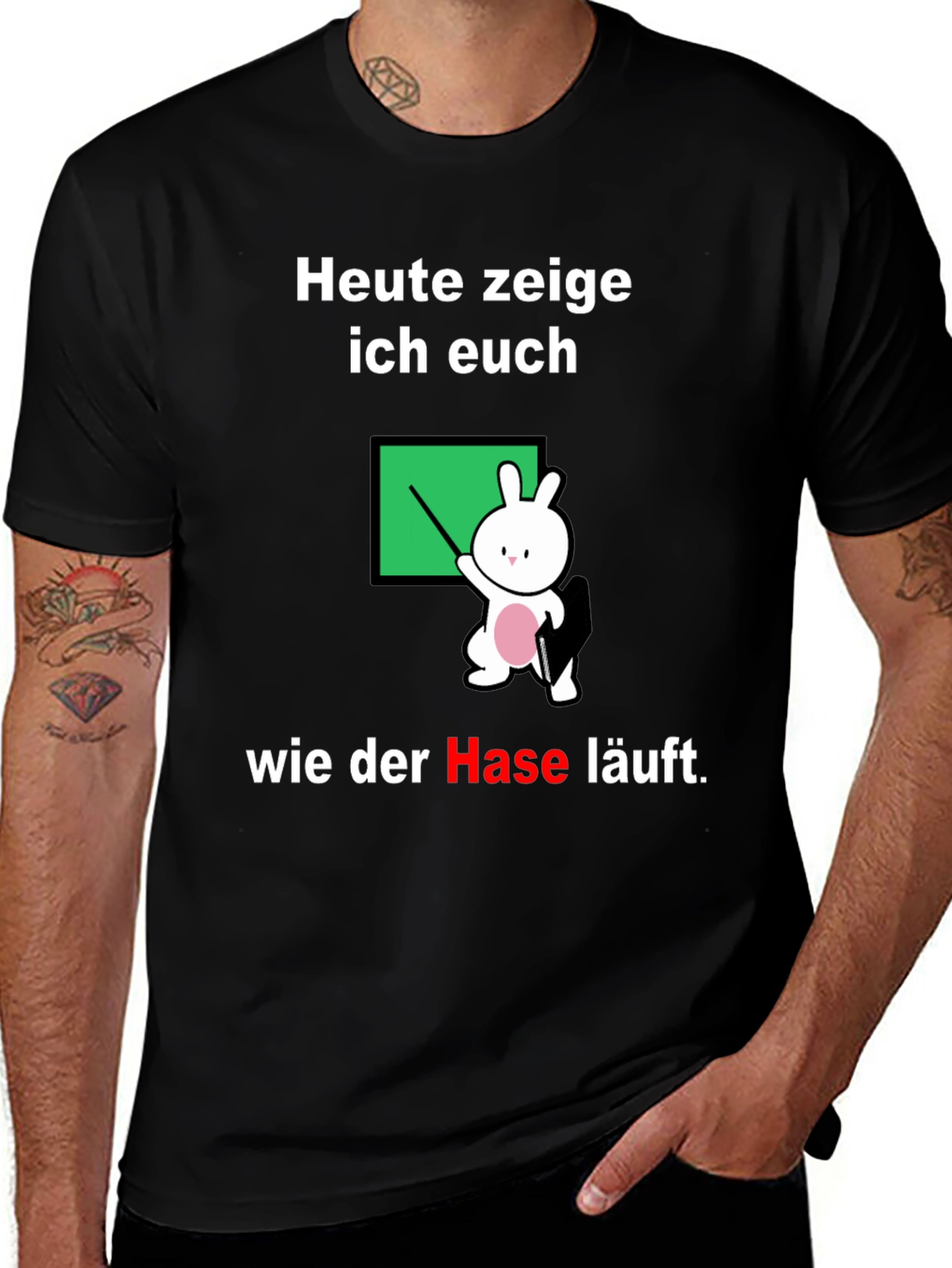 Funny German Saying Bunny T-Shirt
