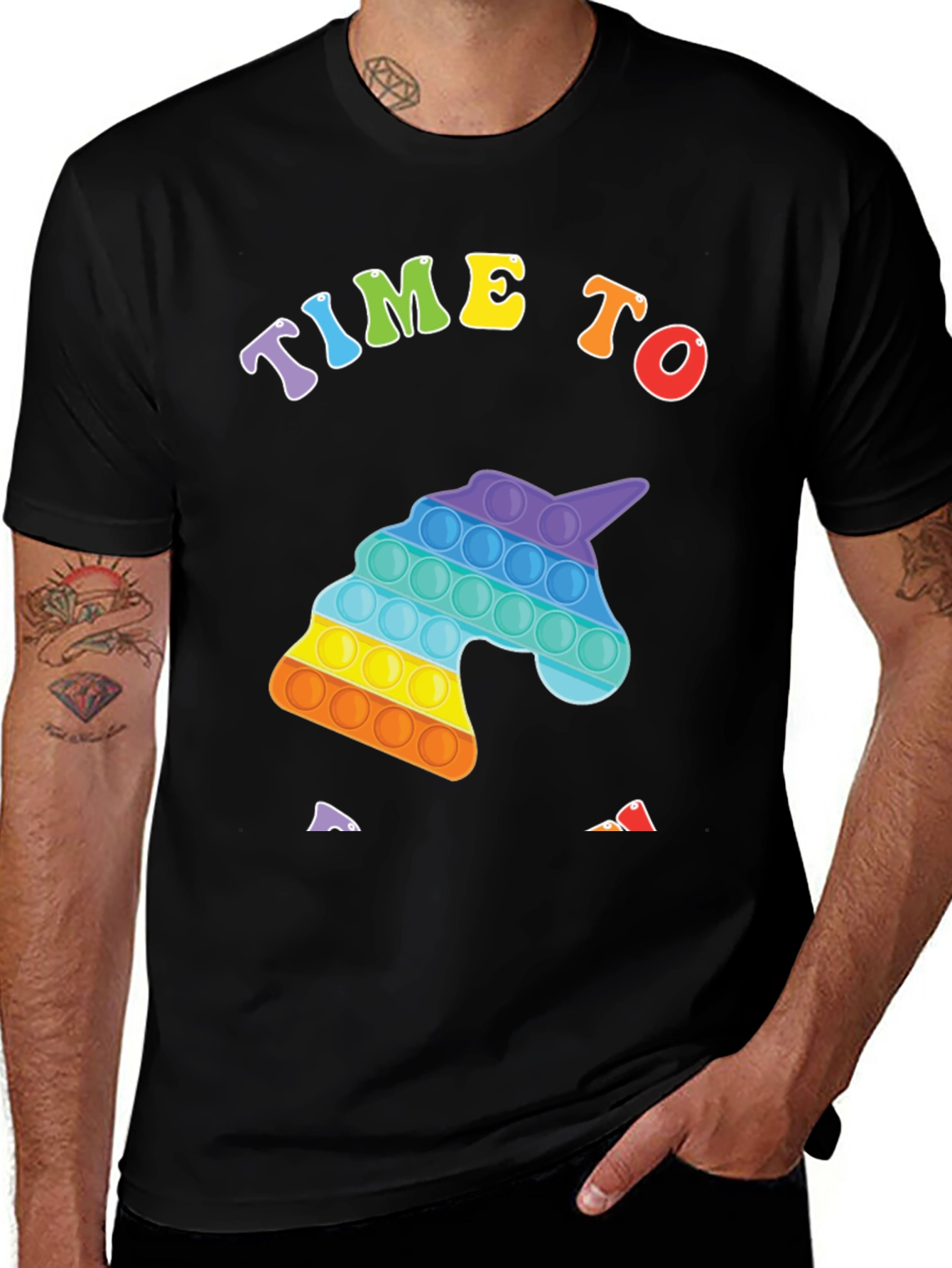 Time To Pop Unicorn T-Shirt