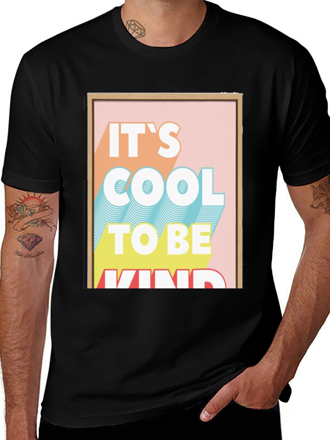 Variant 29 of It's Cool to be Kind Graphic Tee