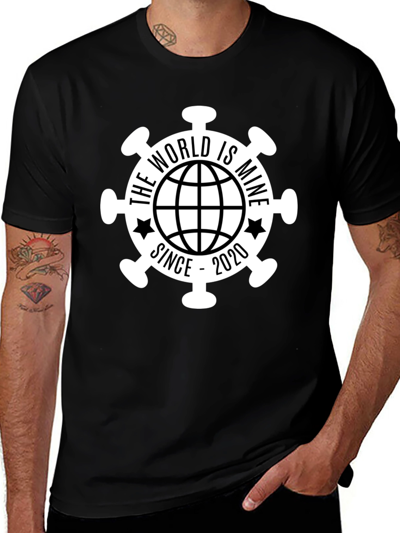 Variant 7 of The World Is Mine Since 2020 Graphic Tee