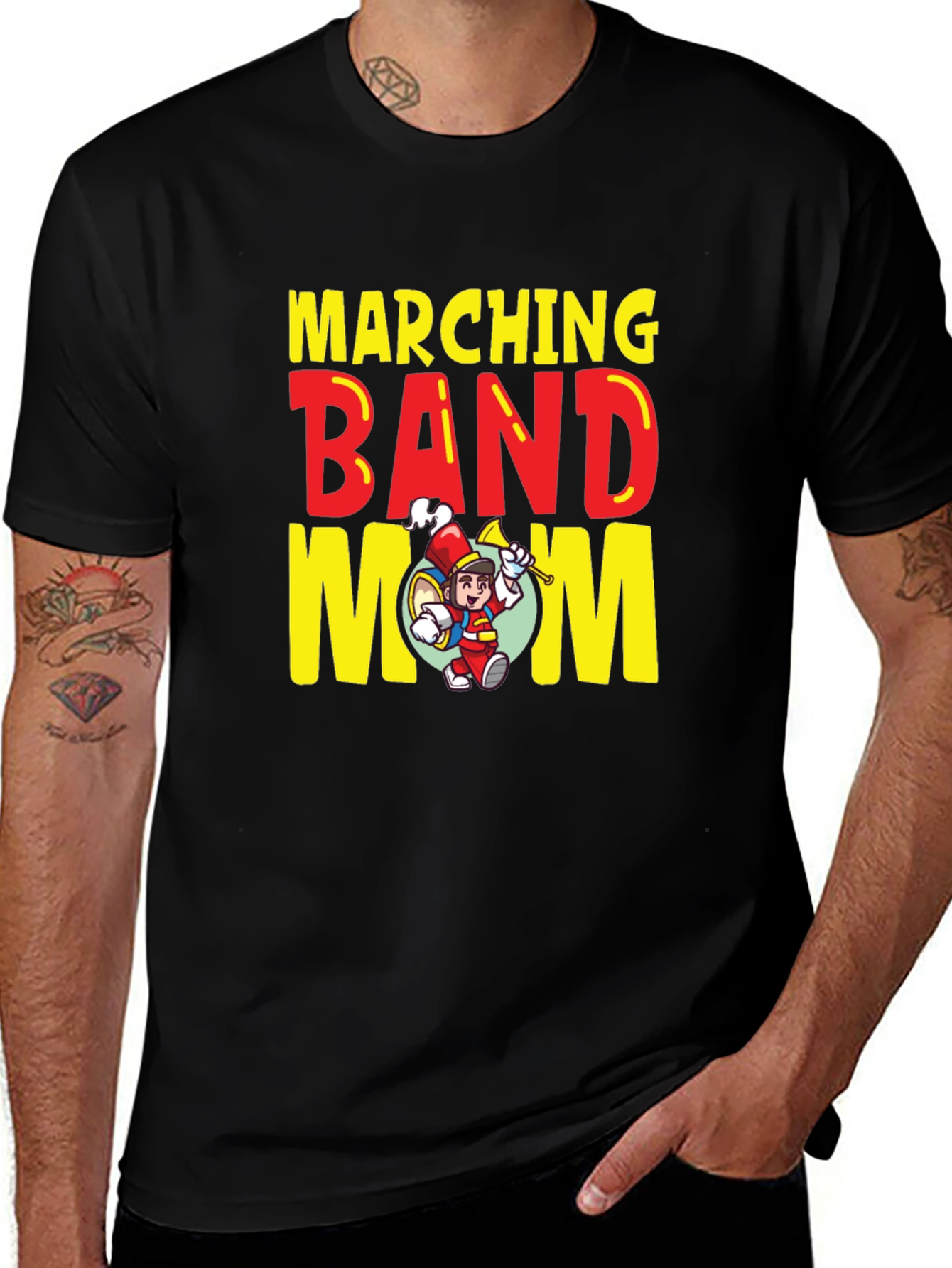 Marching Band Mom T-Shirt - Music Lover Apparel
