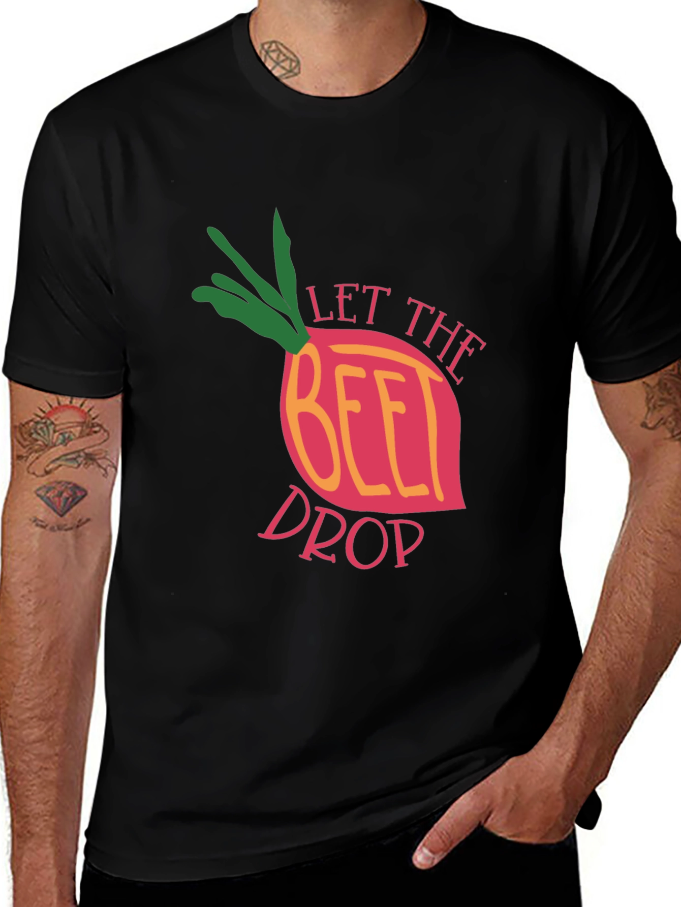 Variant 20 of Let the Beet Drop Novelty T-Shirt