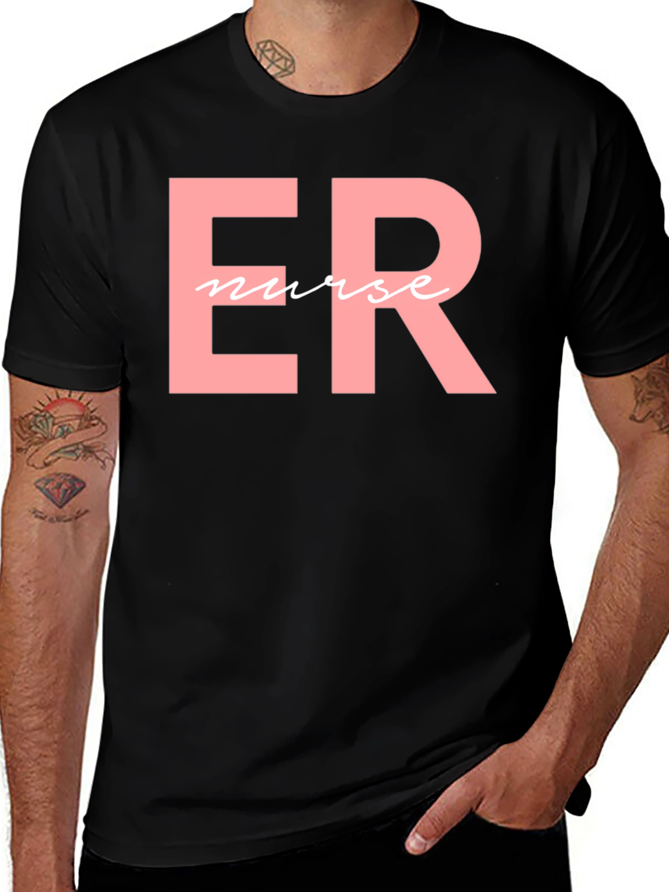 Variant 14 of ER Nurse Graphic Tee