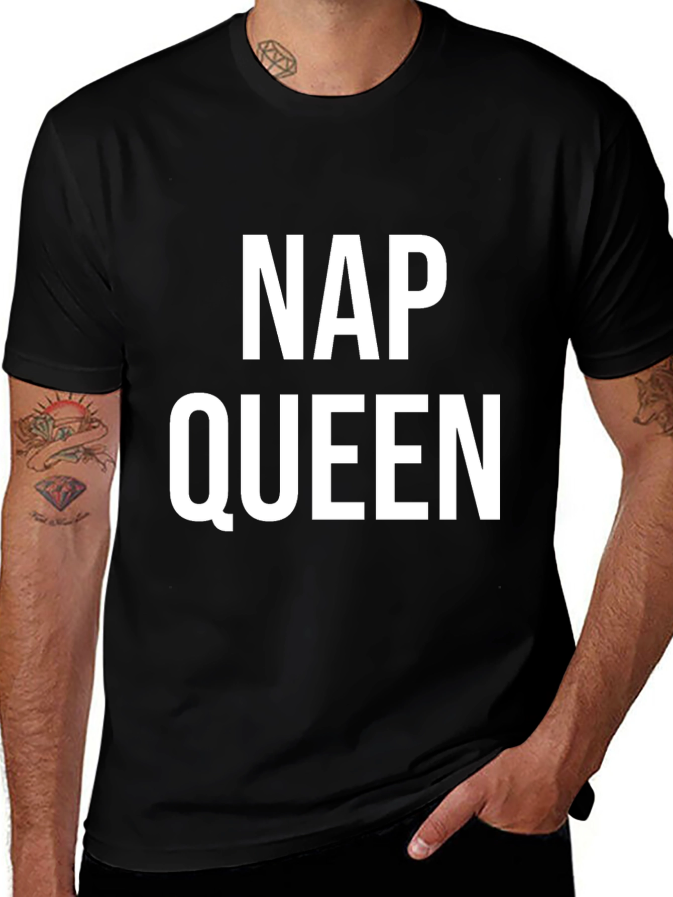 Nap Queen T-Shirt - Comfortable Cotton Tee