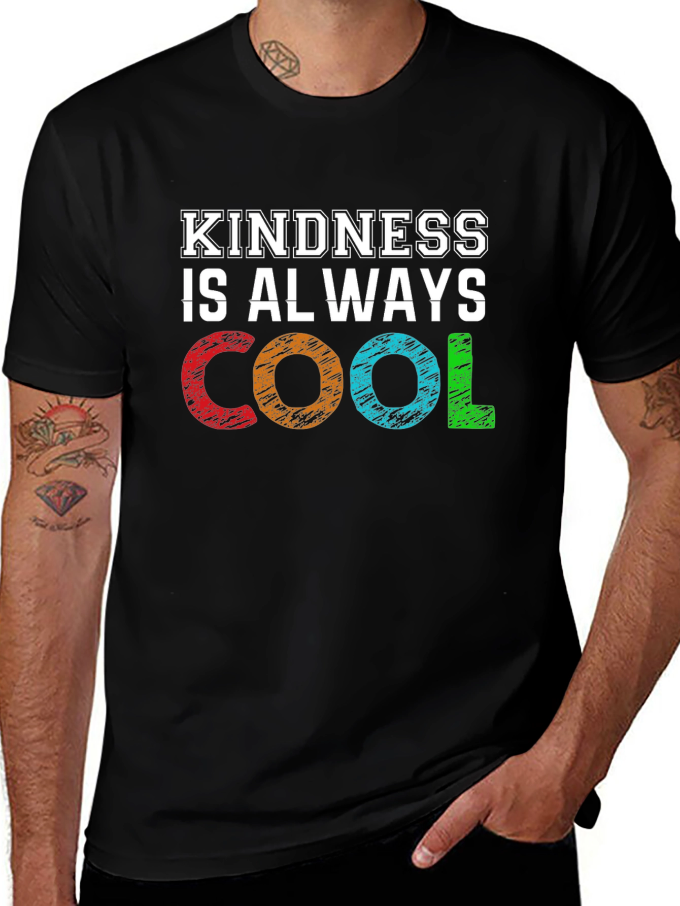 Kindness is Always Cool T-Shirt - Positive Message