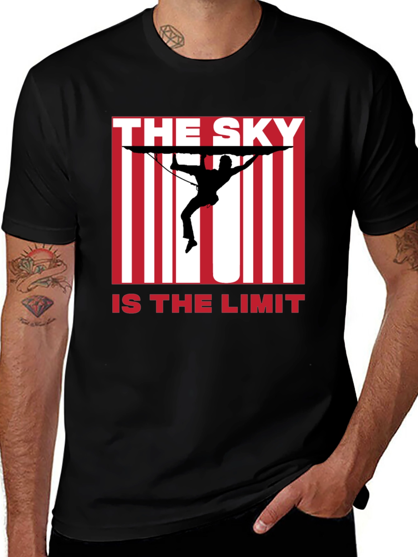 Variant 26 of The Sky Is The Limit Climbing T-Shirt