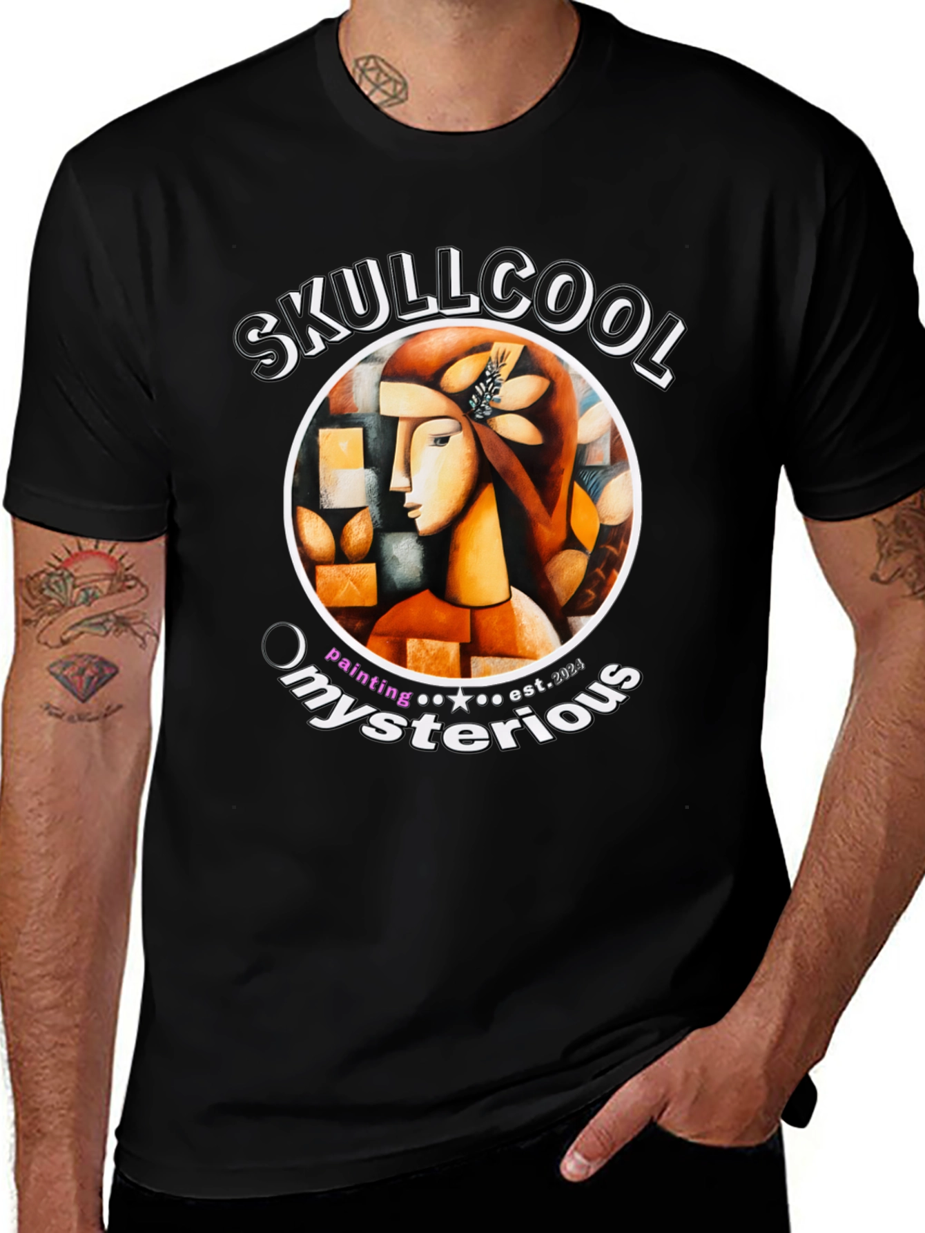Skullcool Mysterious Painting T-Shirt