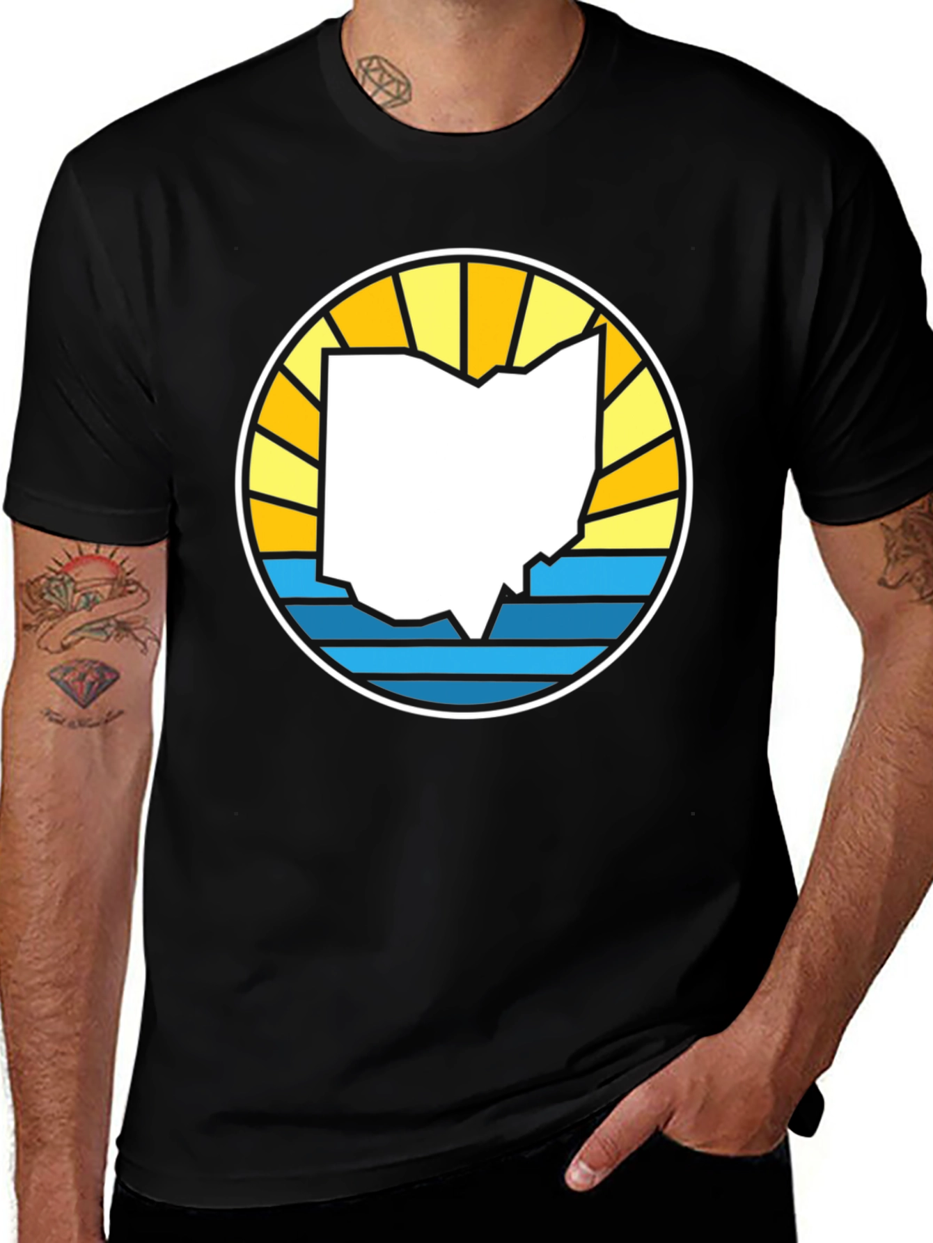 Ohio State Pride T-Shirt - Sun & Waves