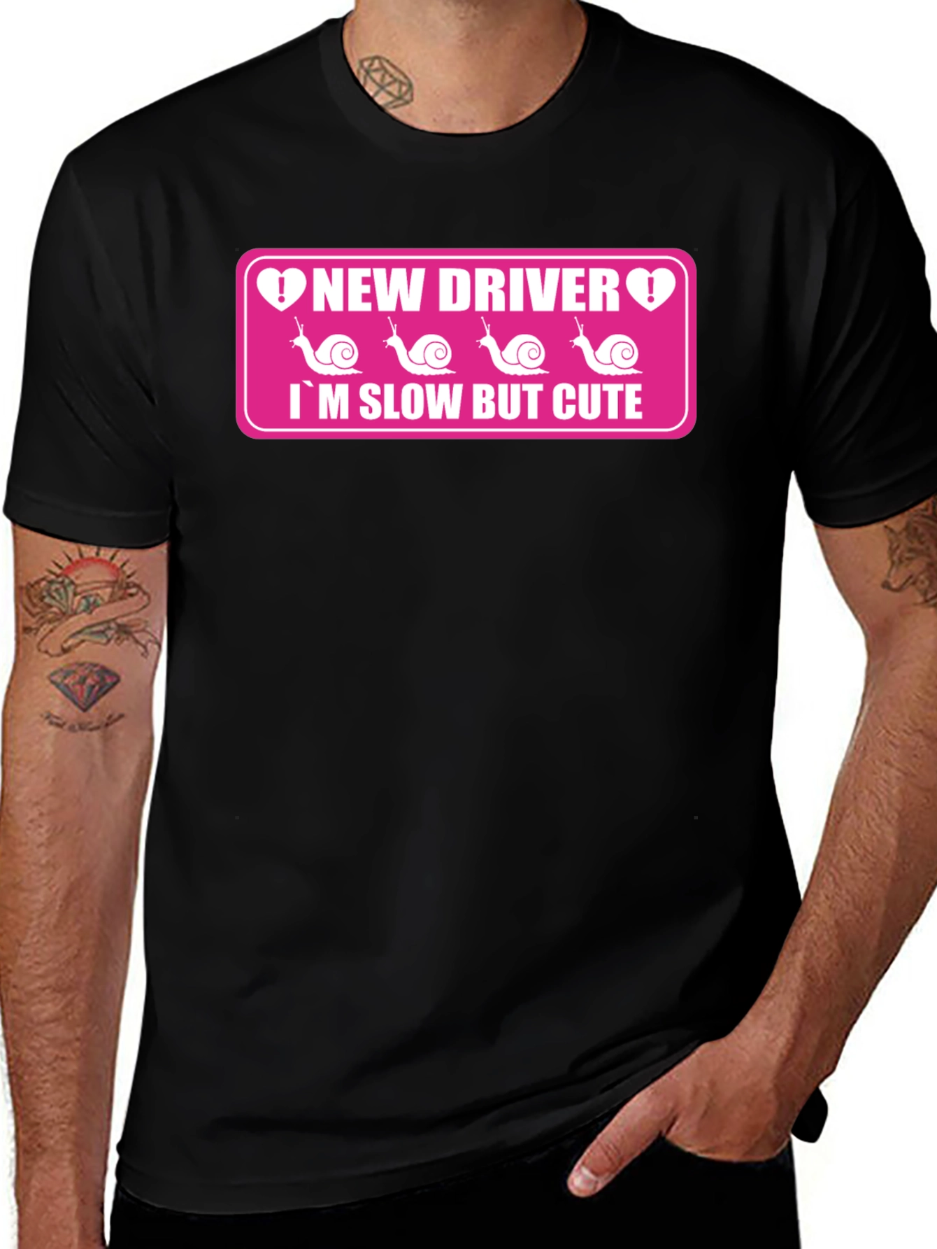 Variant 29 of New Driver Funny Snail T-Shirt