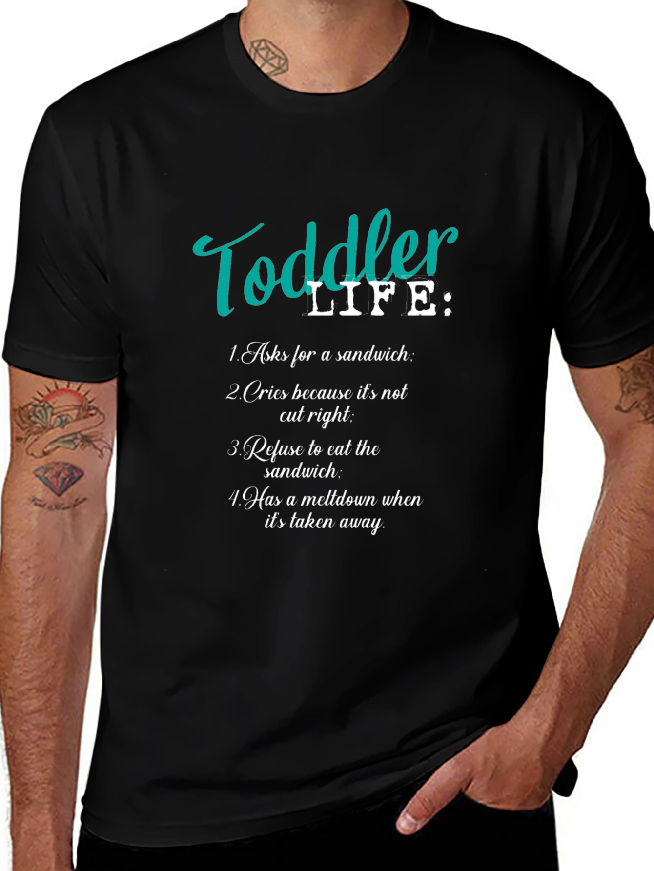 Variant 21 of Toddler Life T-Shirt - Funny Parent Tee