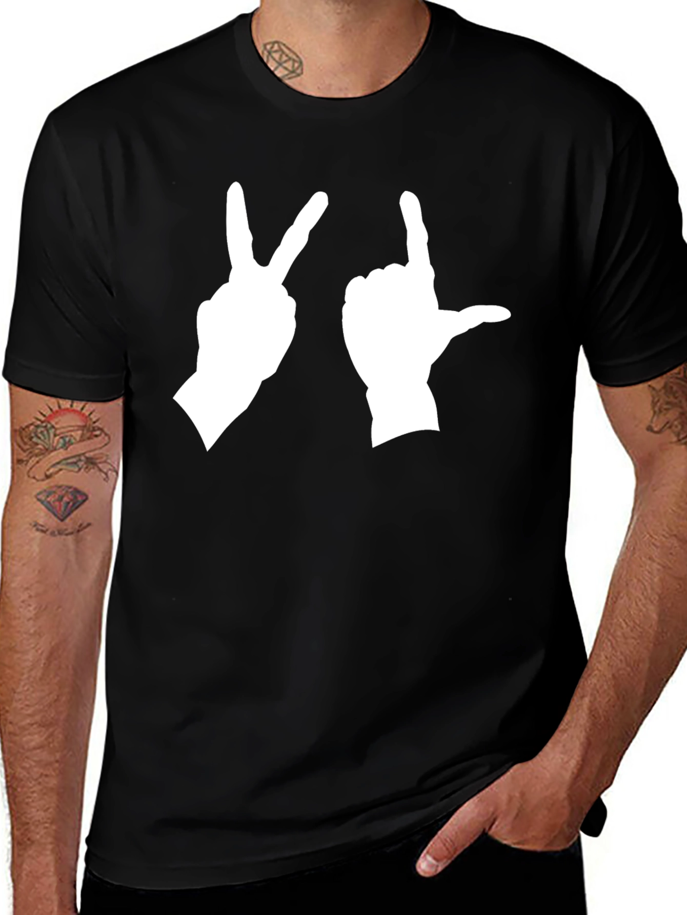 Variant 18 of Peace & Love T-Shirt