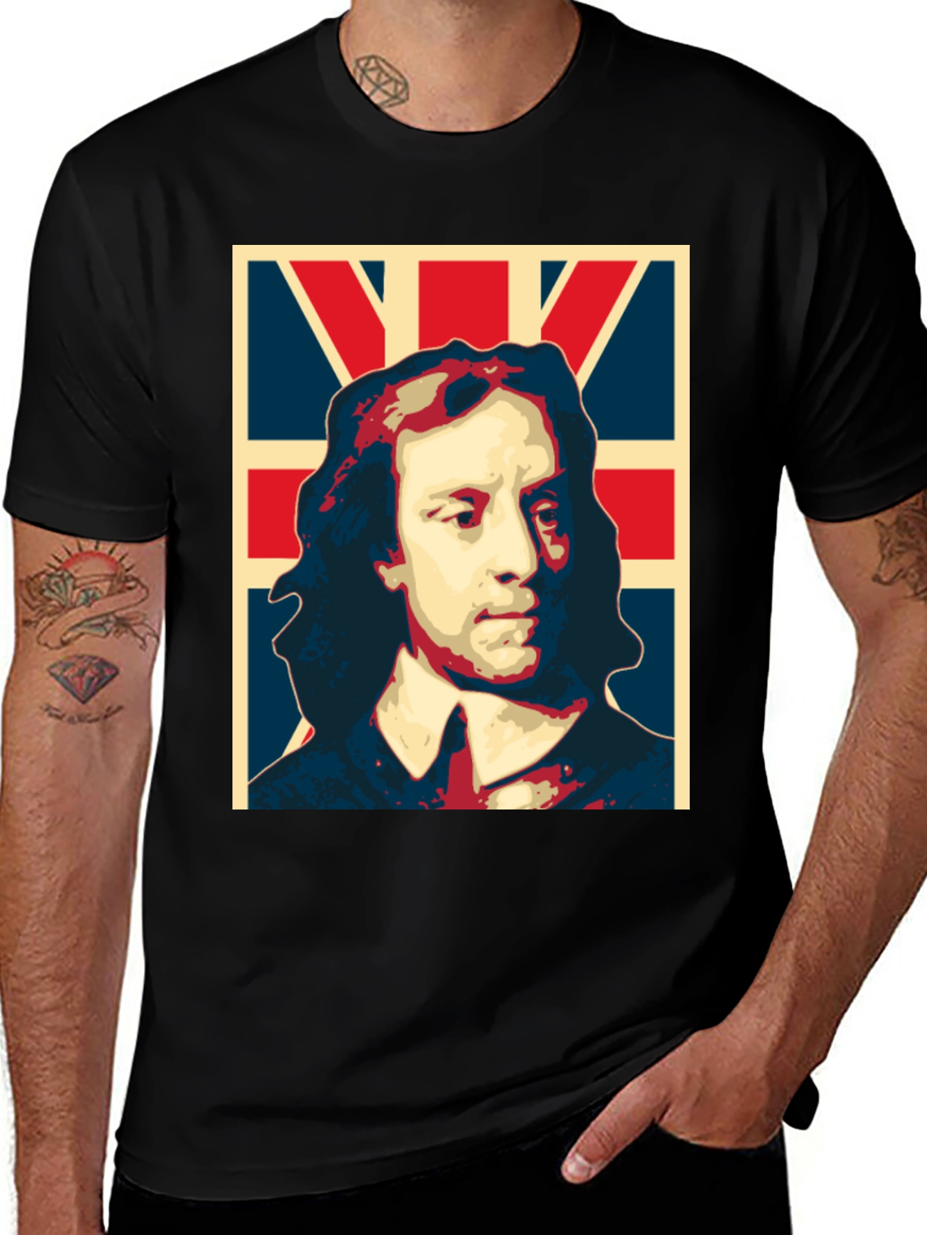 John Dryden Union Jack T-Shirt