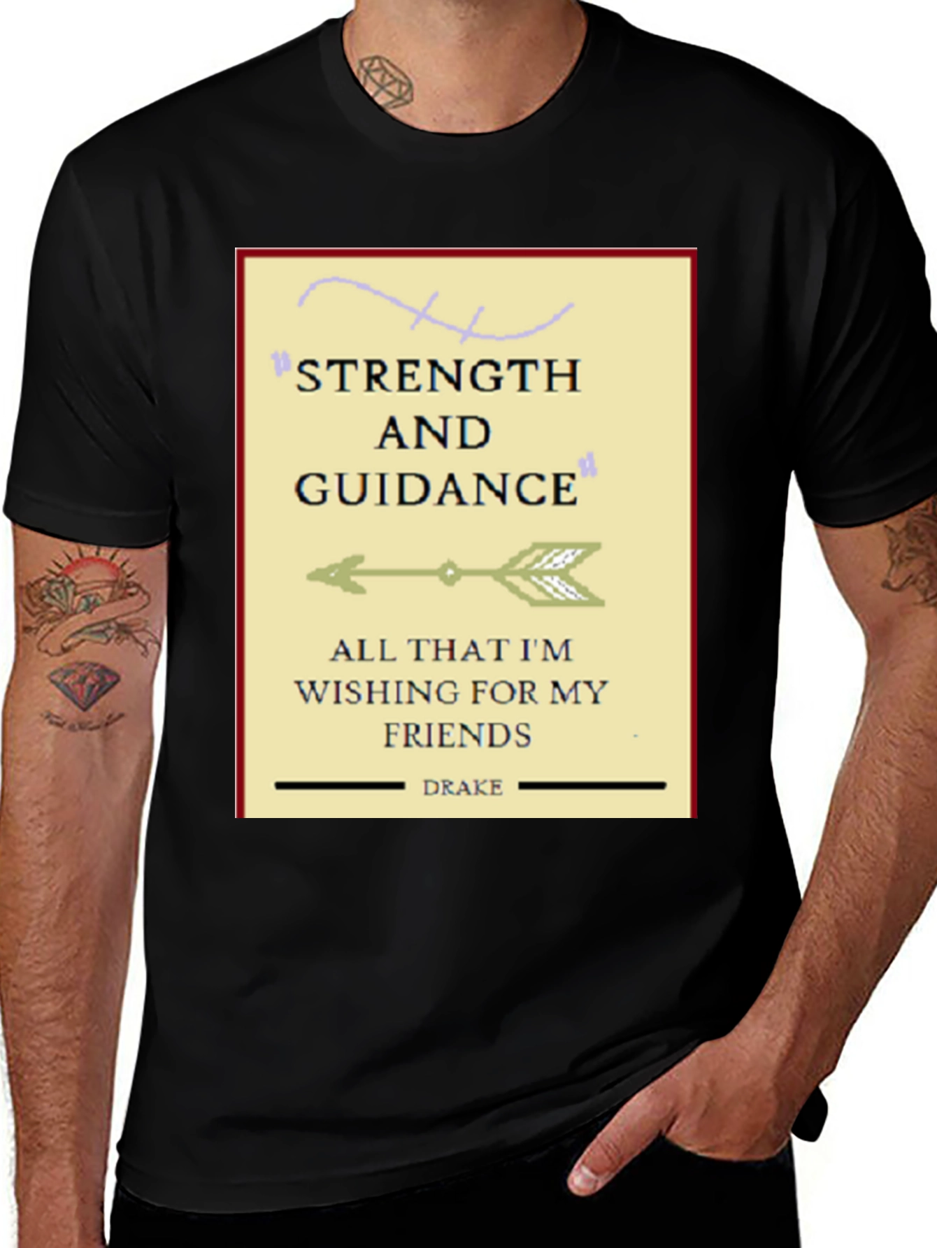 Strength and Guidance Drake T-Shirt