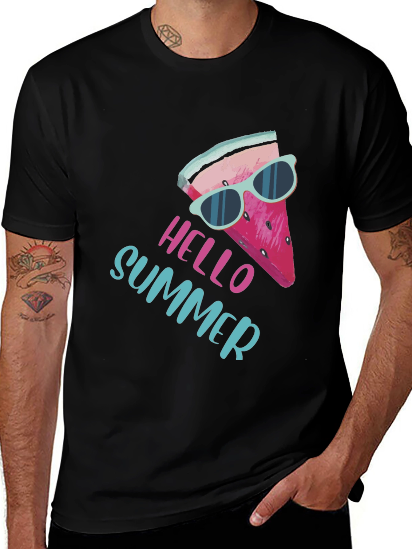 Variant 19 of Hello Summer Watermelon T-Shirt