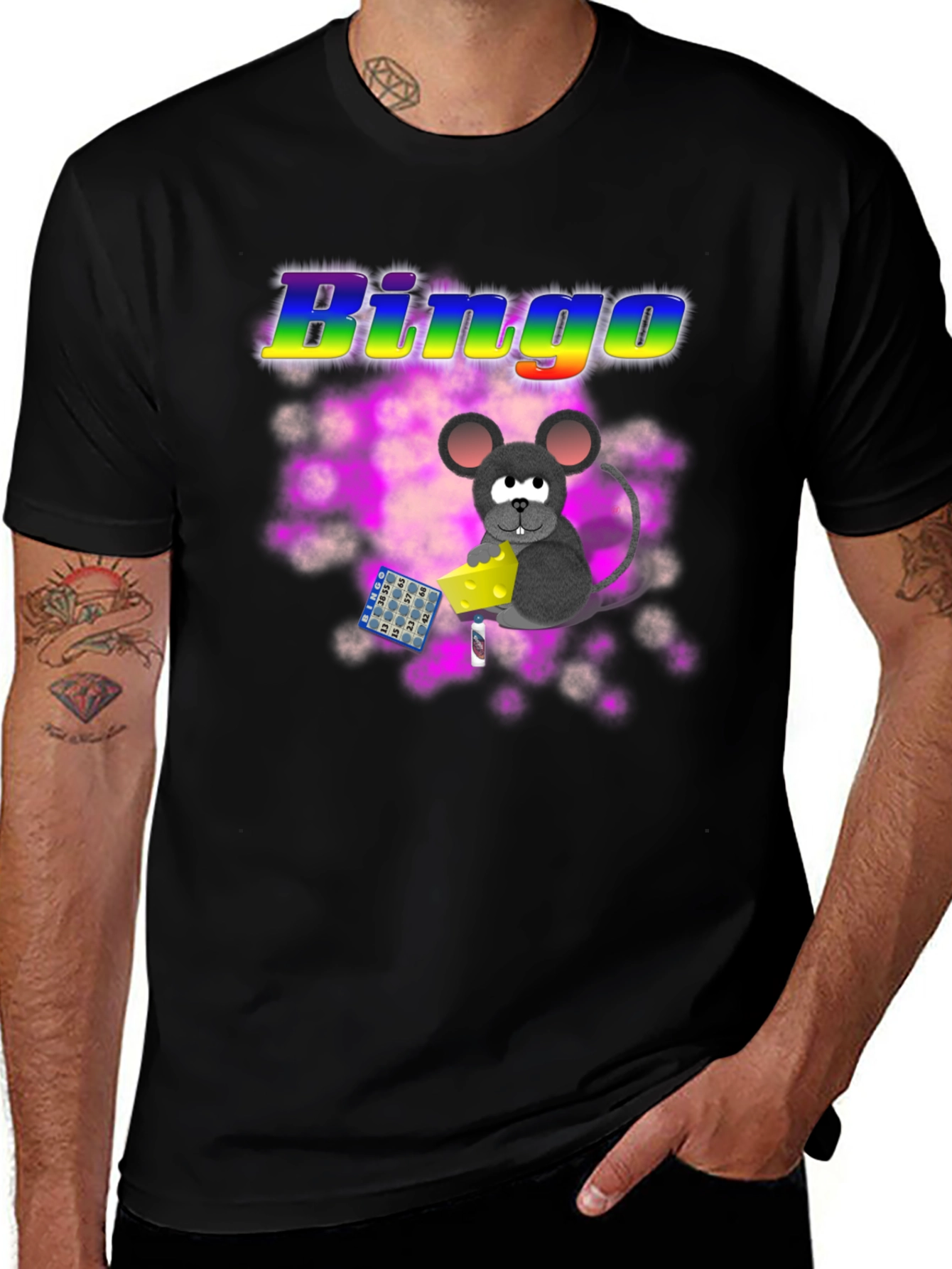 Variant 24 of Bingo Mouse Graphic Tee