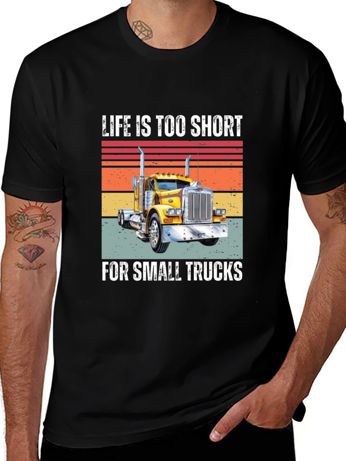 Variant 24 of Life Too Short for Small Trucks T-Shirt