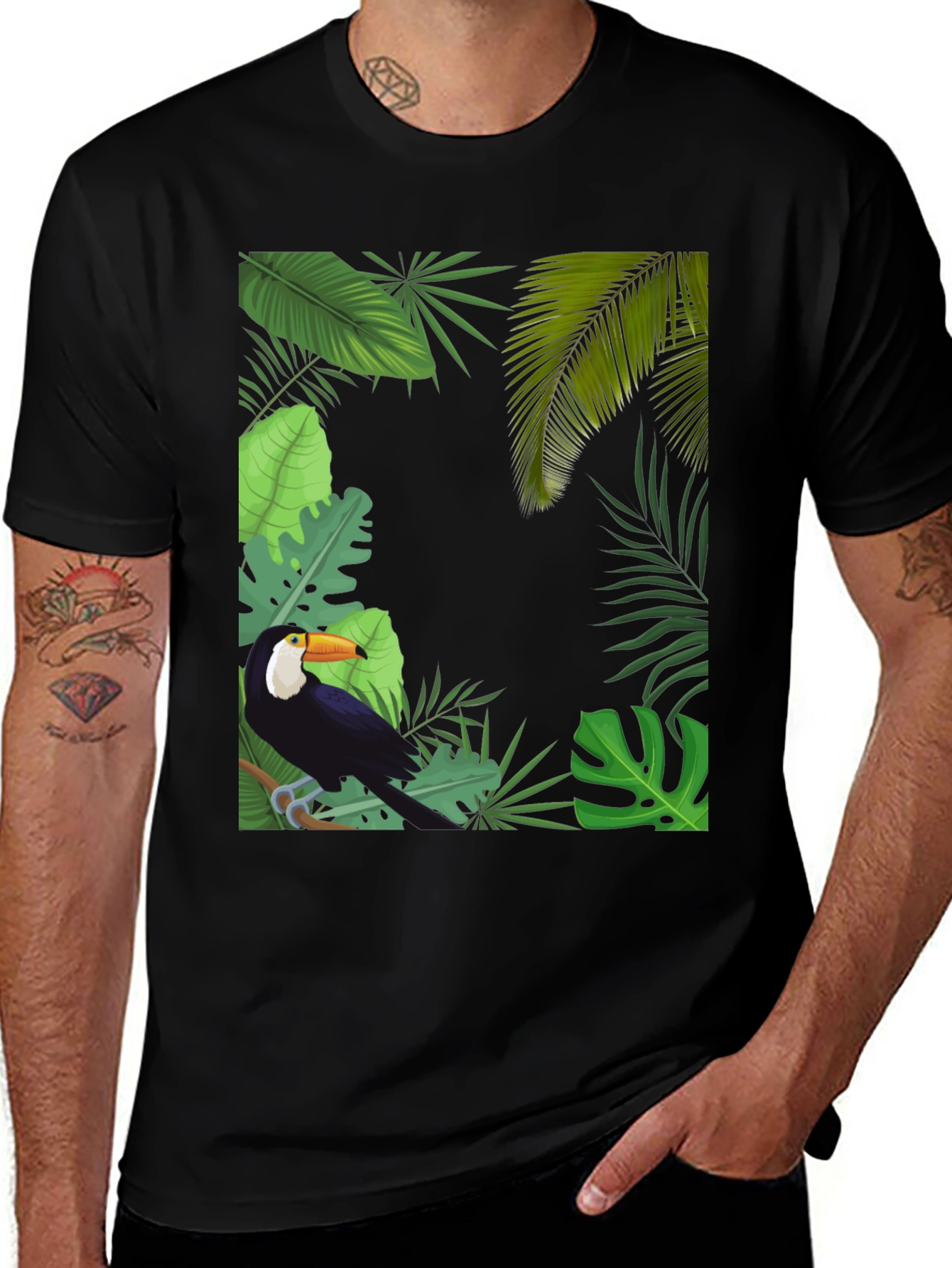 Variant 11 of Tropical Toucan Graphic Tee