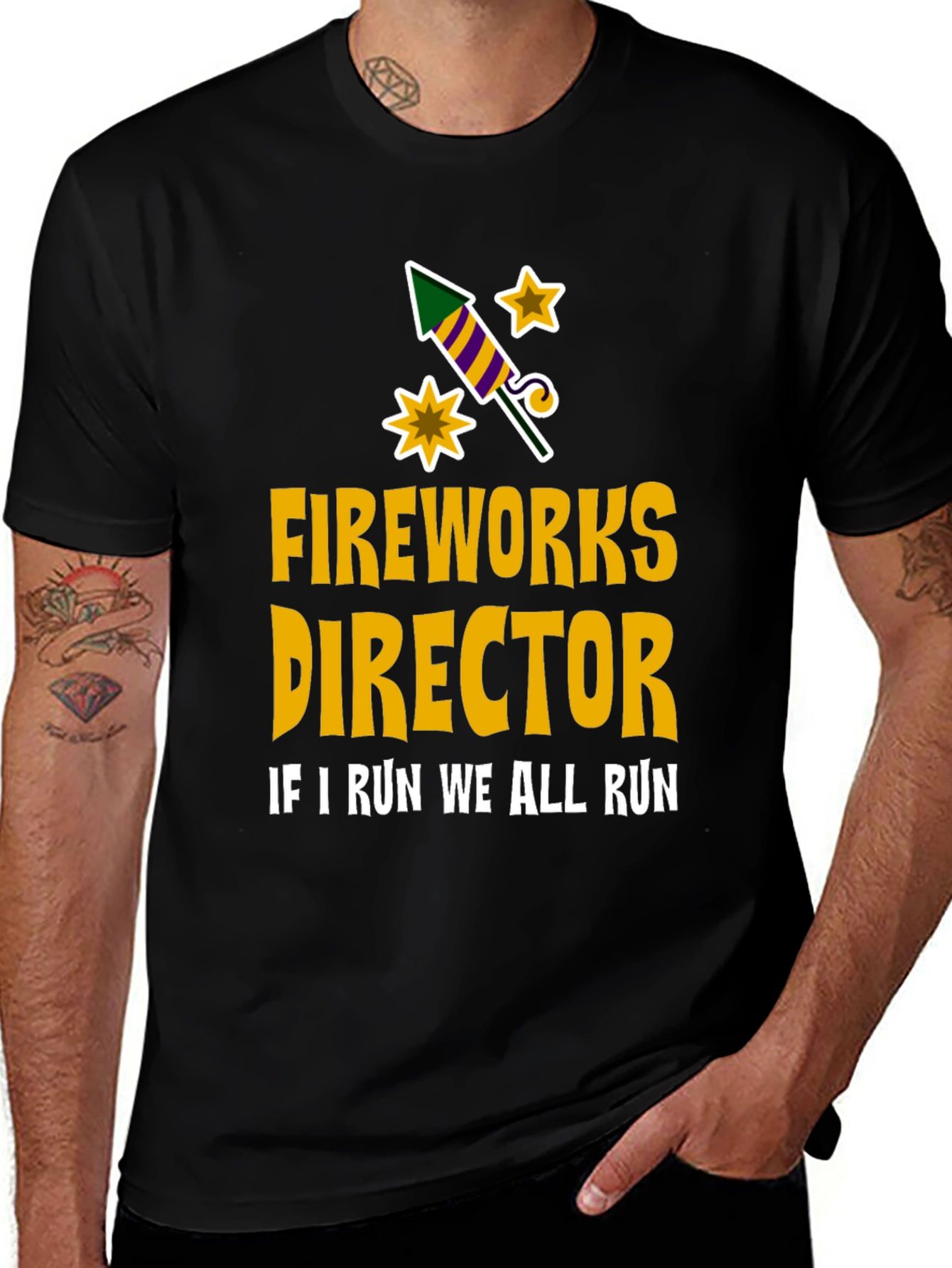 Fireworks Director Novelty T-Shirt