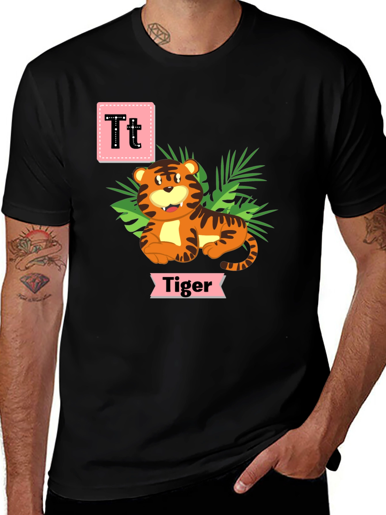 Tiger T-Shirt - Alphabet Learning Tee