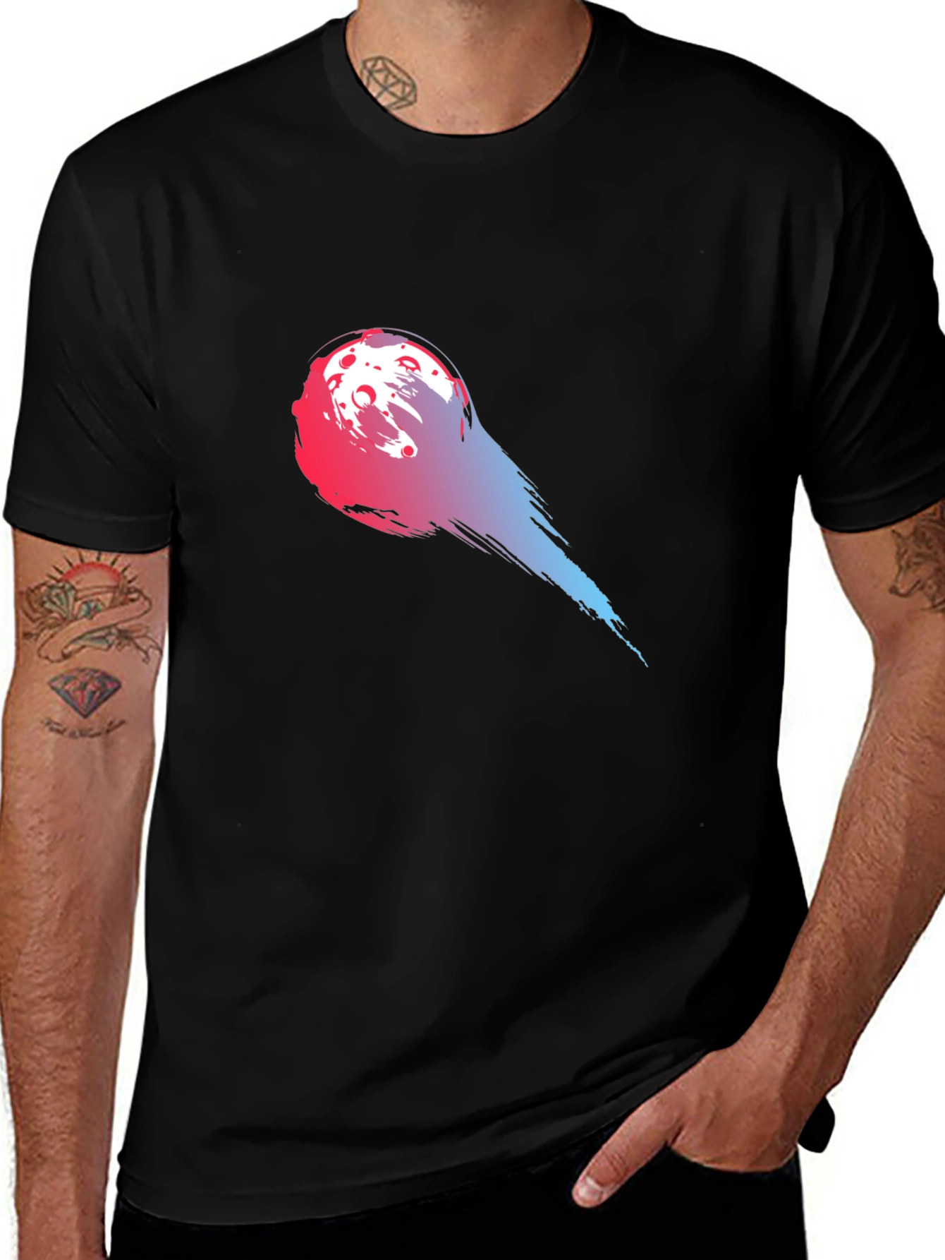 Variant 16 of Meteor Graphic Tee - Stylish & Unique Design