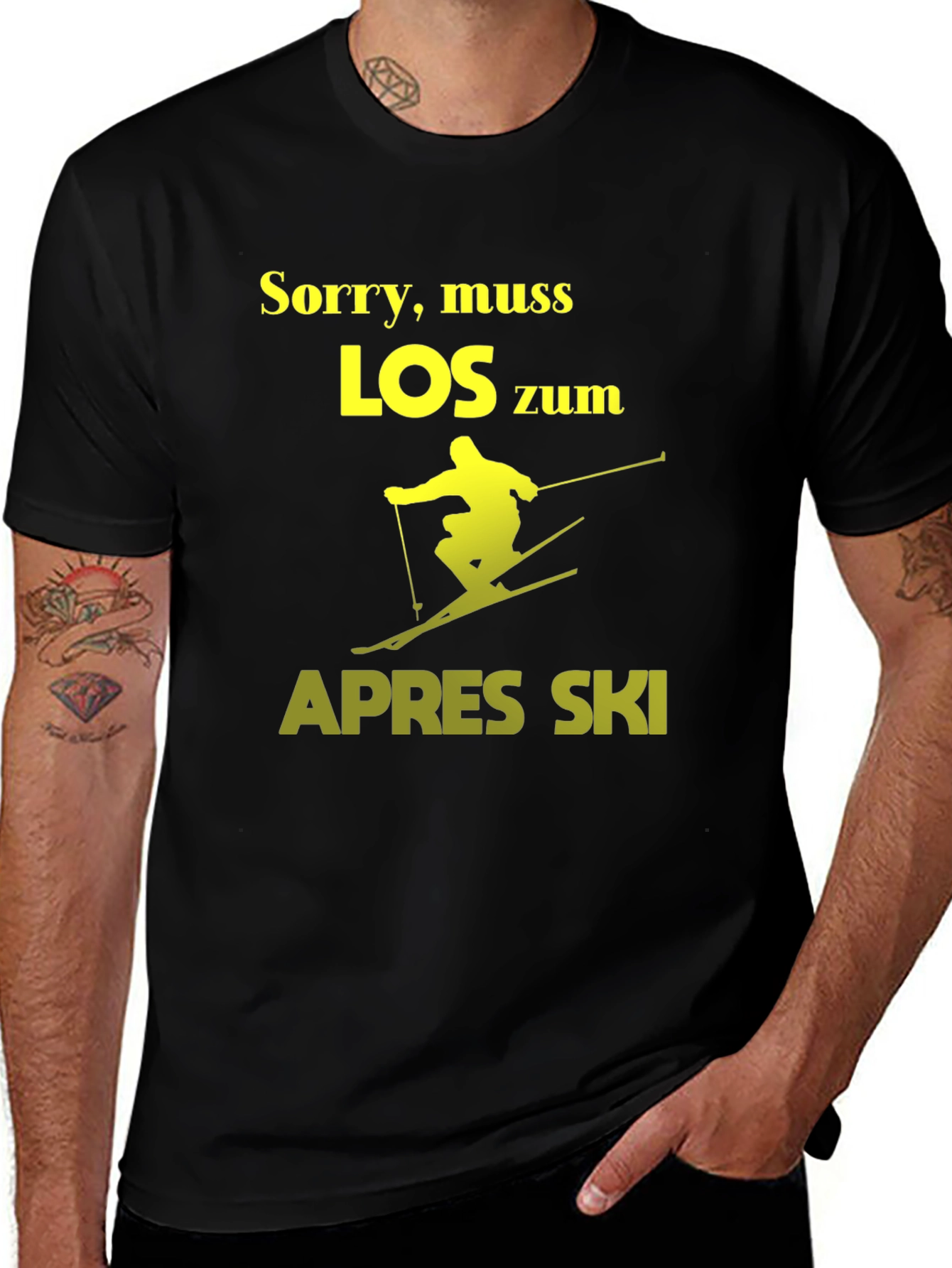 Apres Ski Skiing T-Shirt