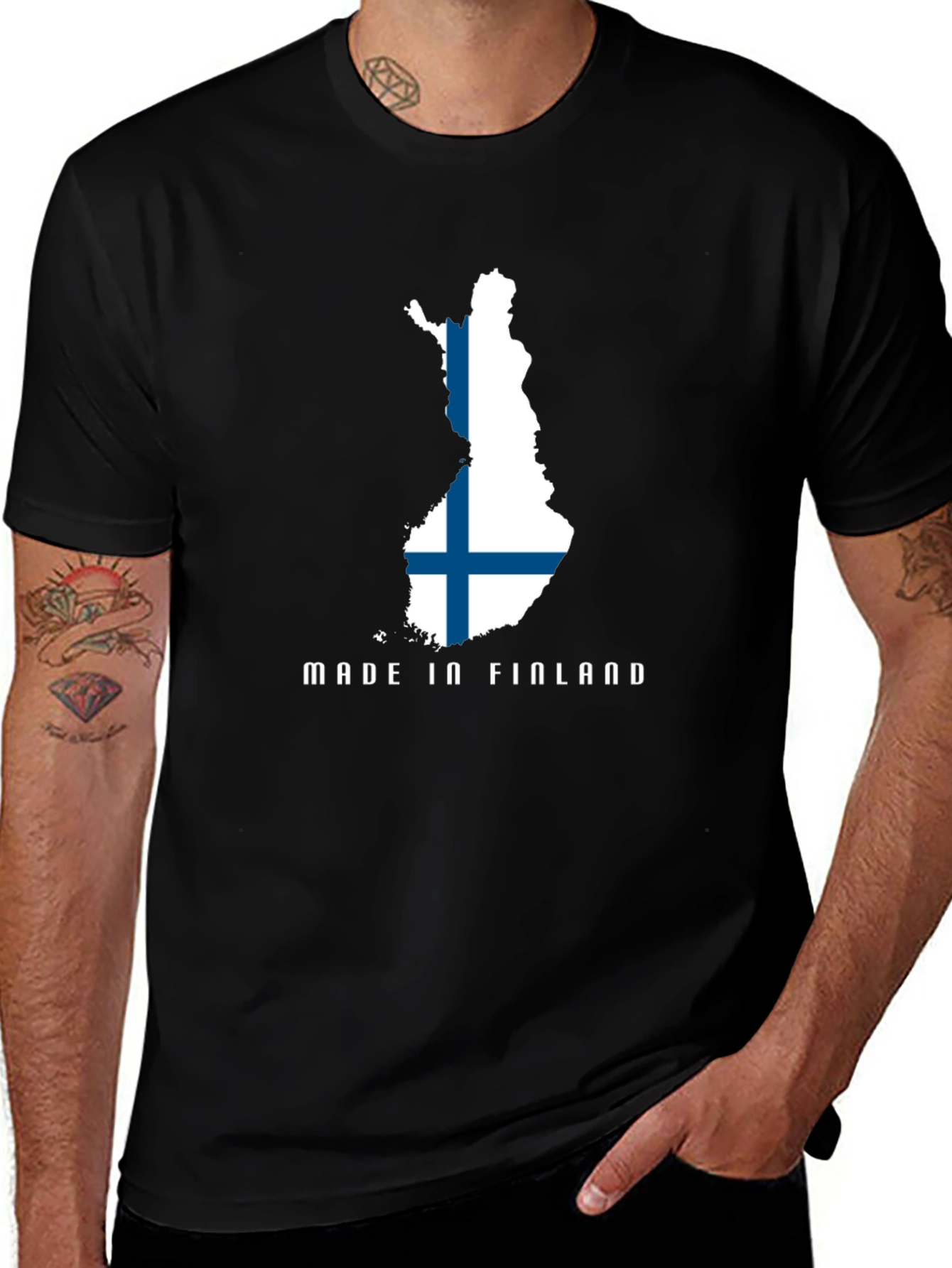 Made in Finland Flag T-Shirt