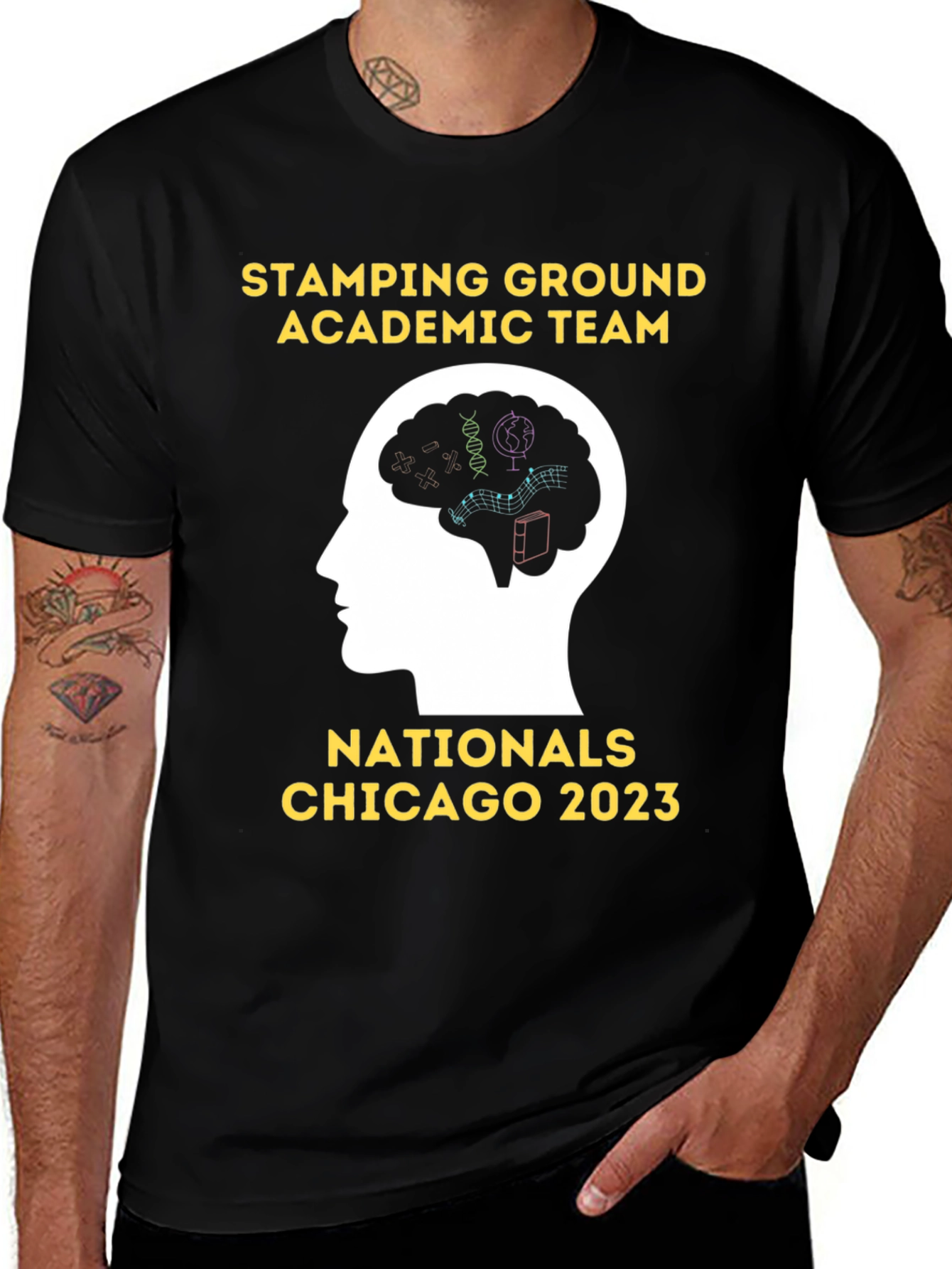 Stamping Ground Academic Team Nationals Chicago 2023 T-Shirt