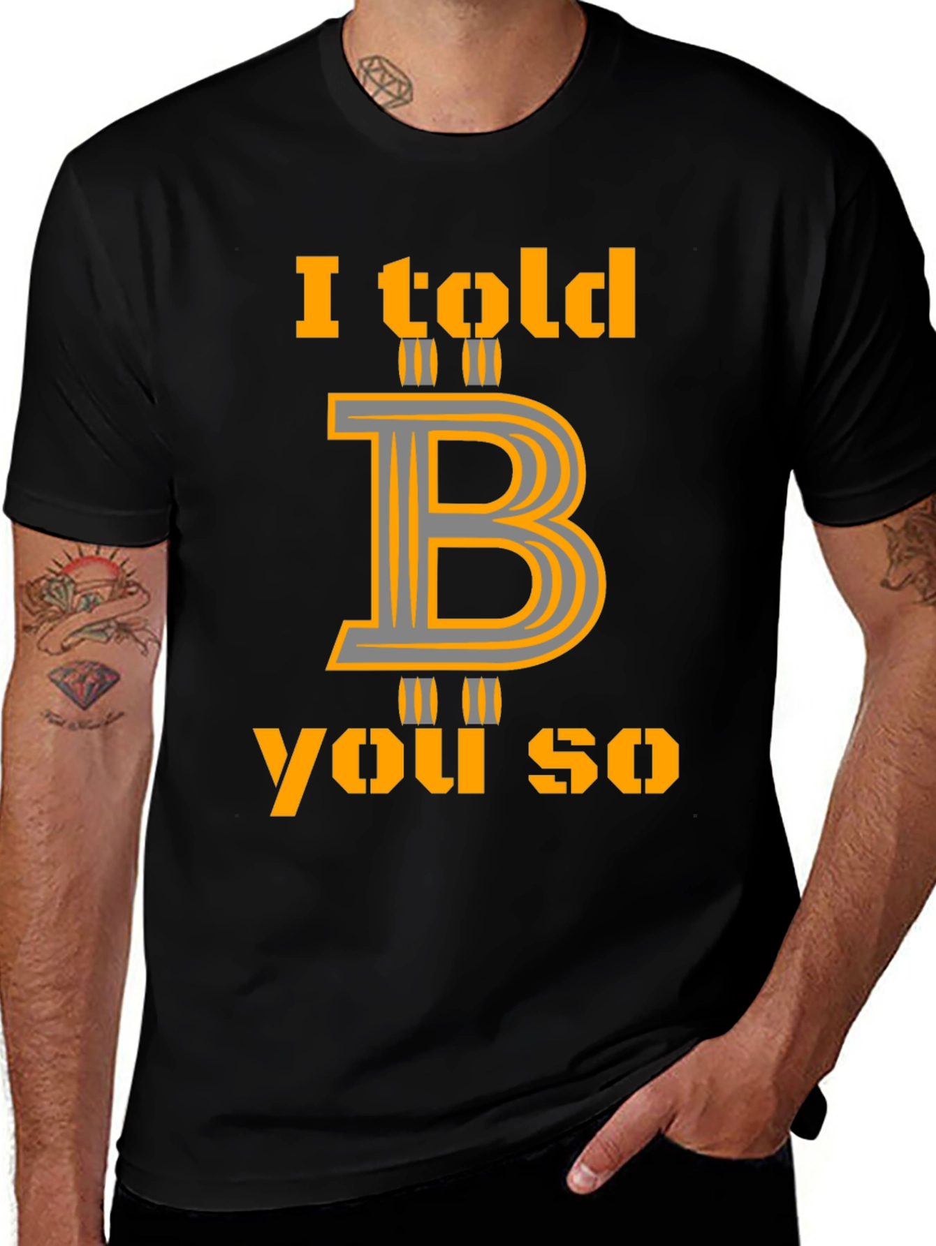 Bitcoin "I Told You So" Graphic Tee