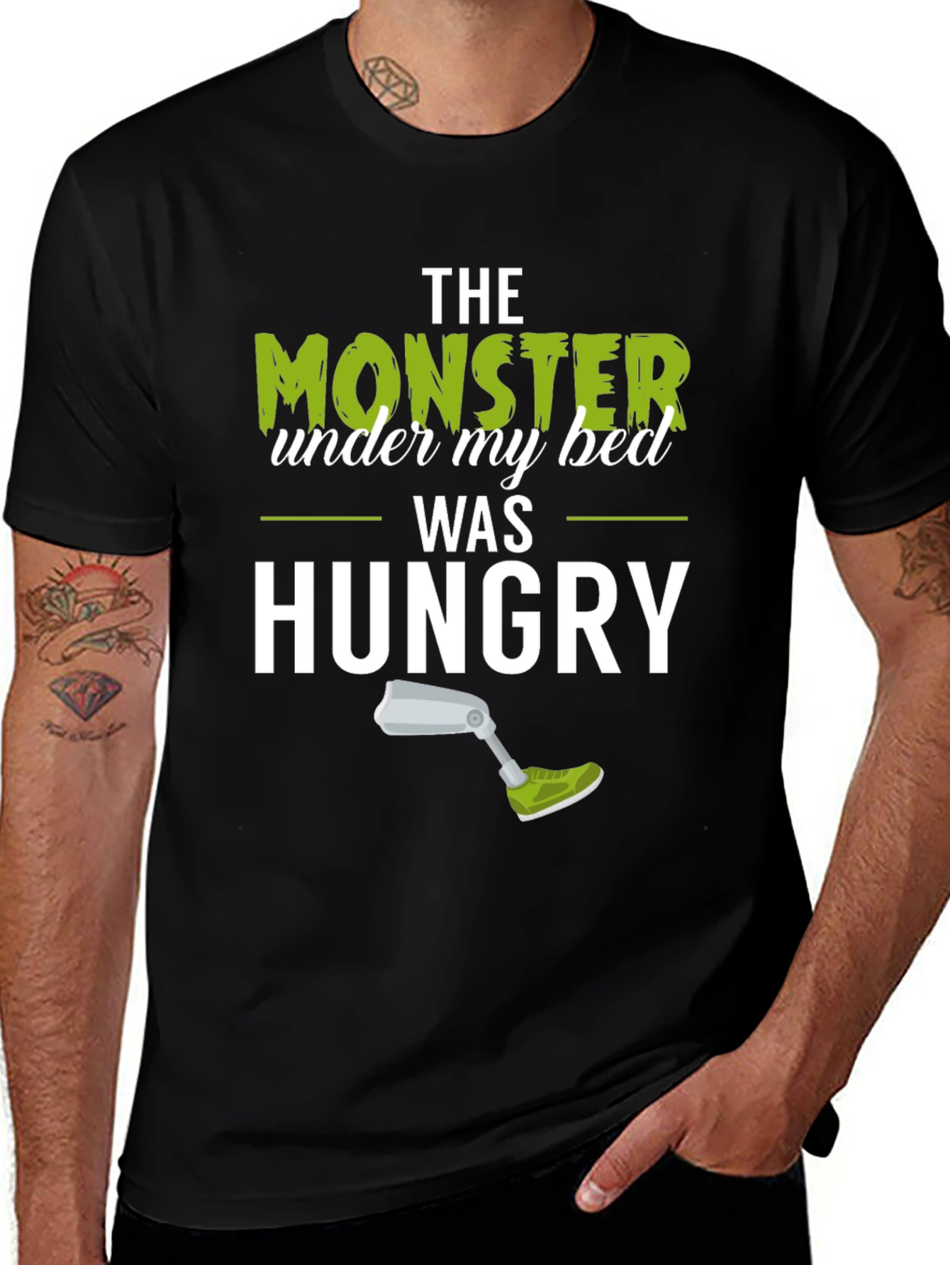 Variant 11 of Monster Under My Bed Graphic Tee