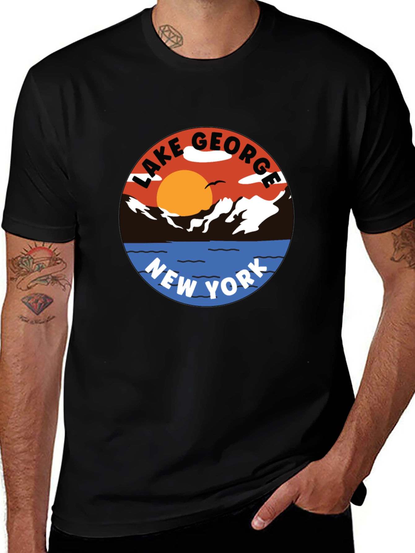 Lake George New York Graphic Tee