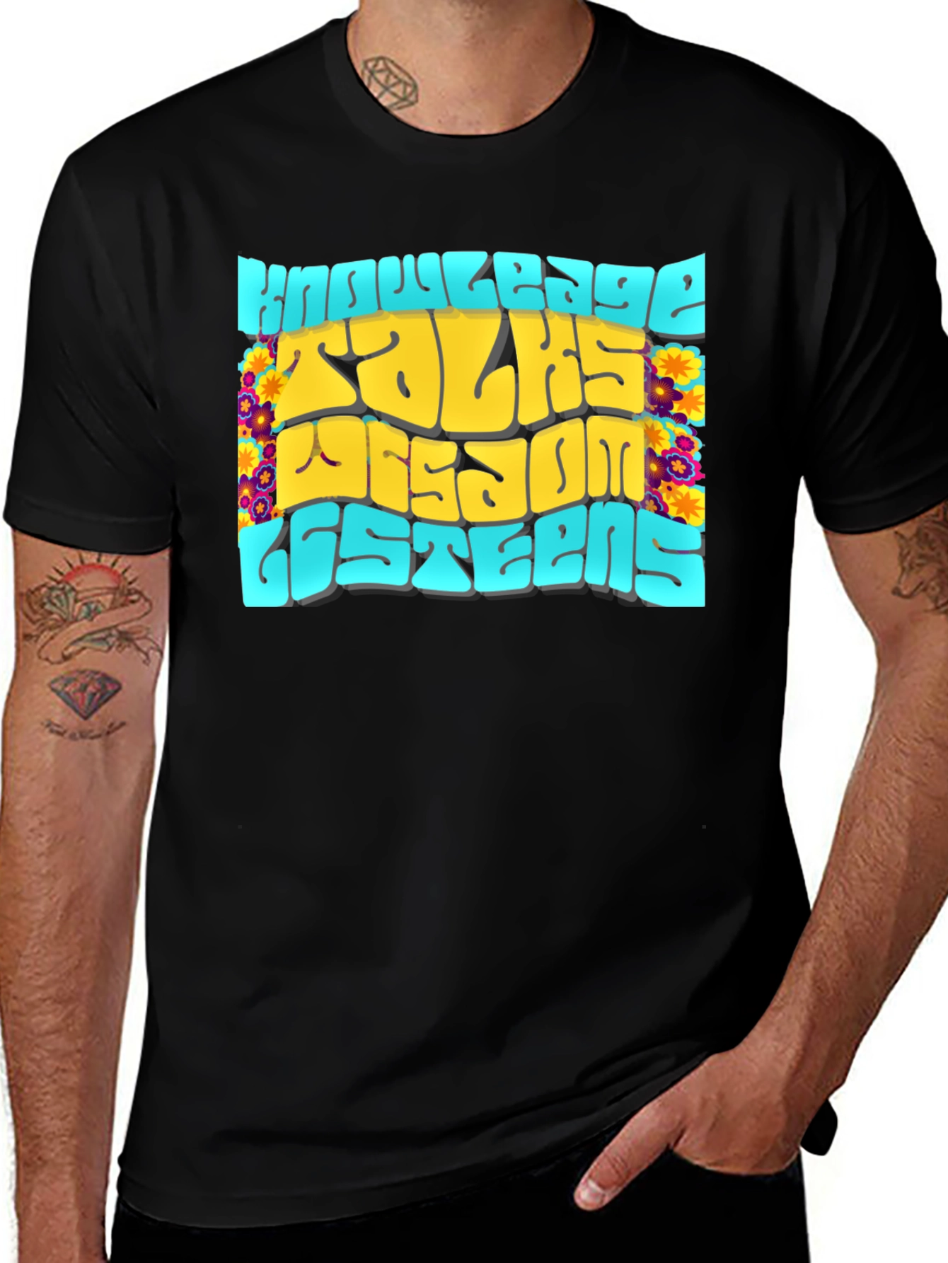 Variant 25 of Knowledge Freedom Wisdom T-Shirt