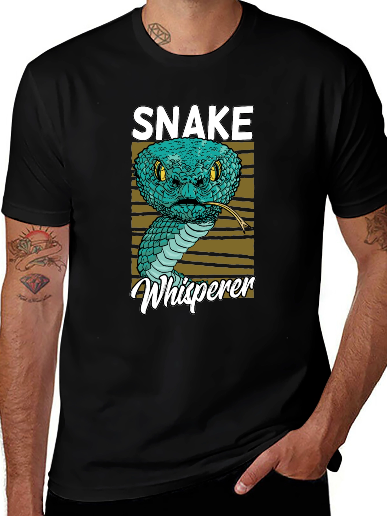 Snake Whisperer Graphic T-Shirt