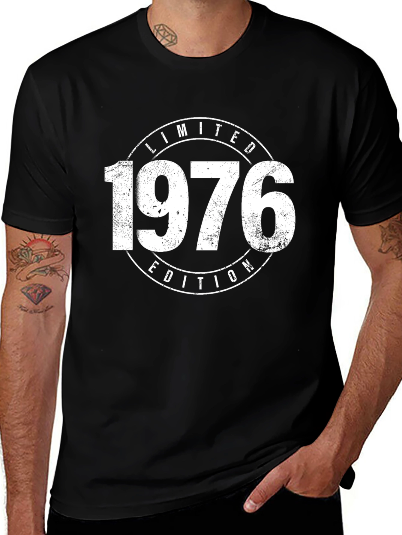 Variant 17 of Limited Edition 1976 Black T-Shirt