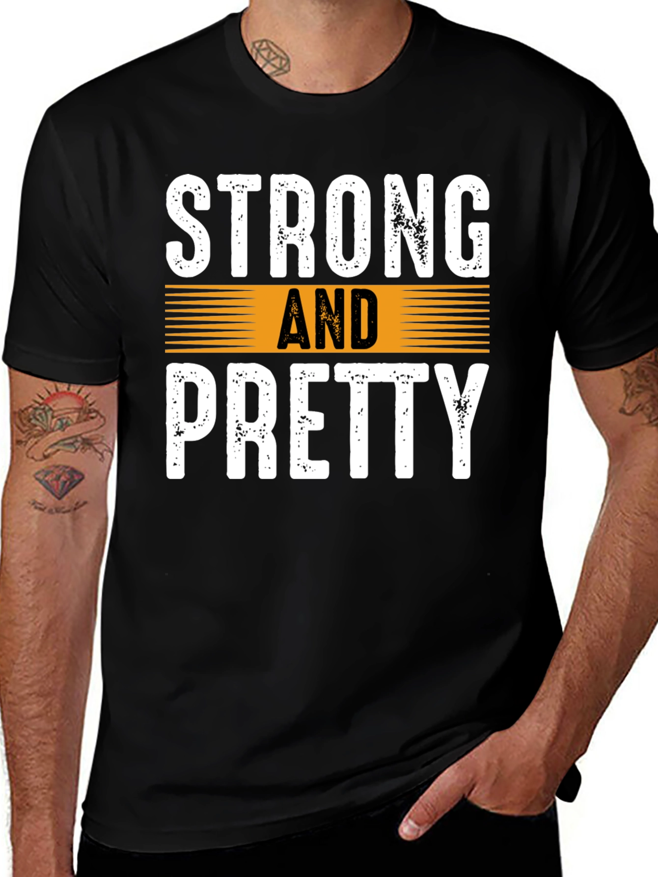Variant 30 of Strong and Pretty T-Shirt -  Comfortable and Stylish