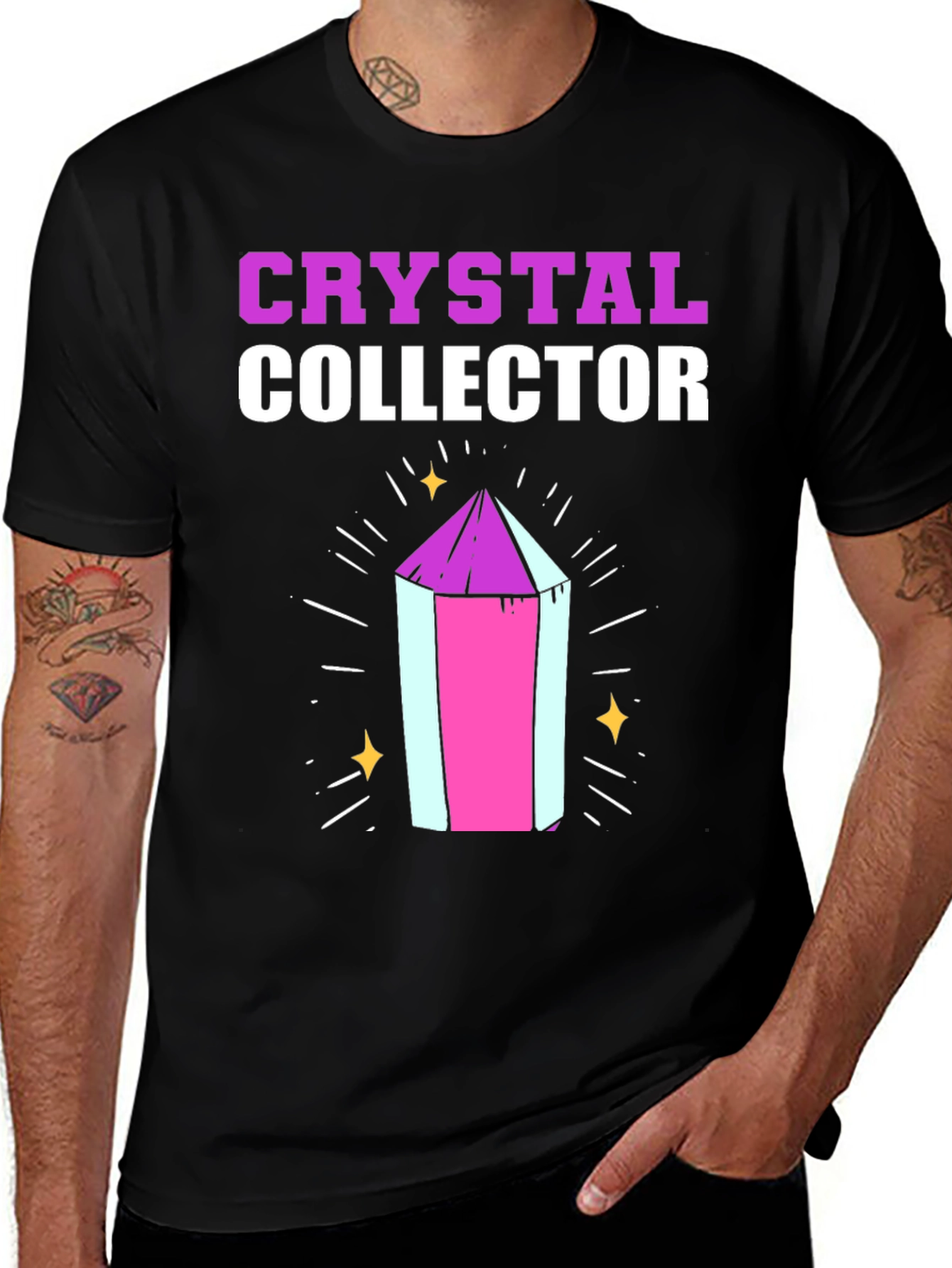 Variant 25 of Crystal Collector Graphic T-Shirt