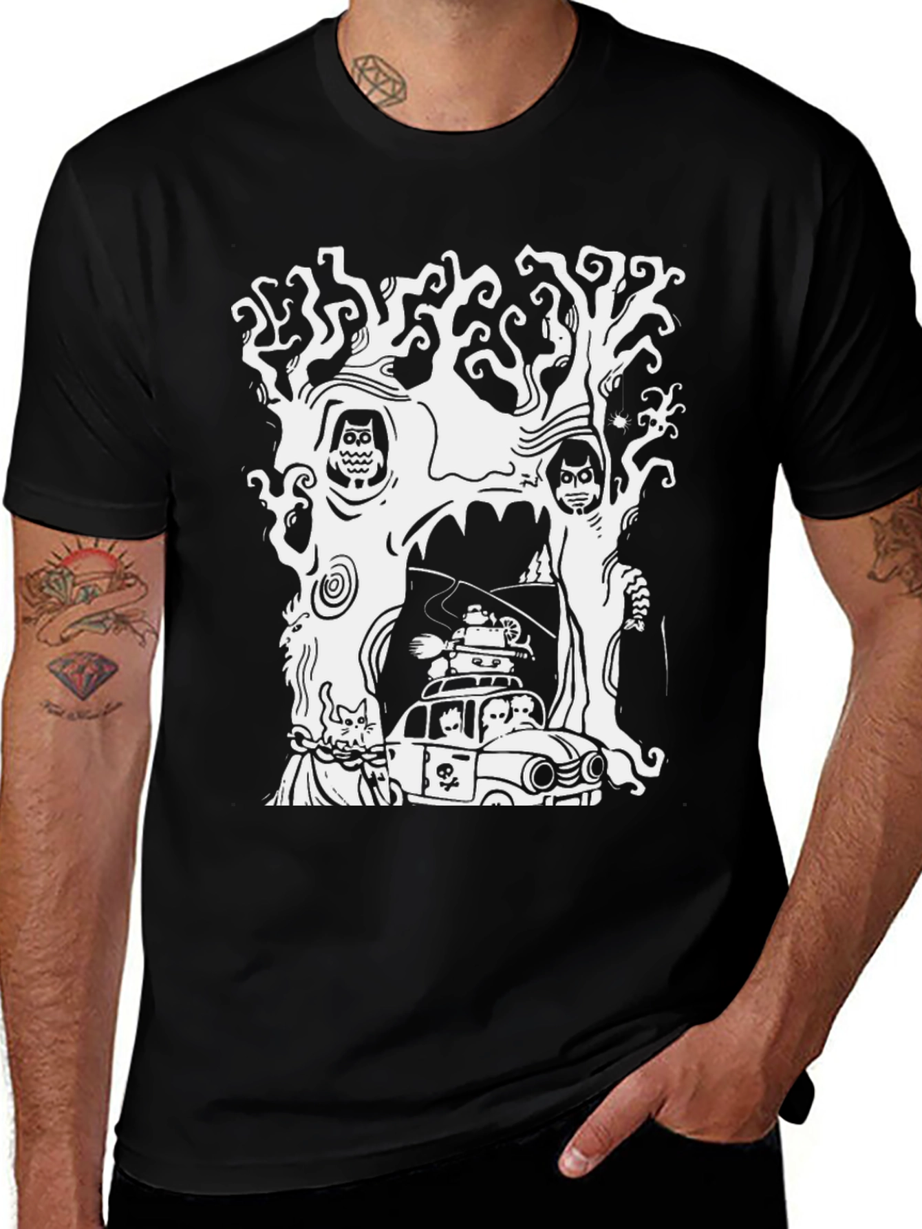 Variant 13 of Monster Family Graphic Tee