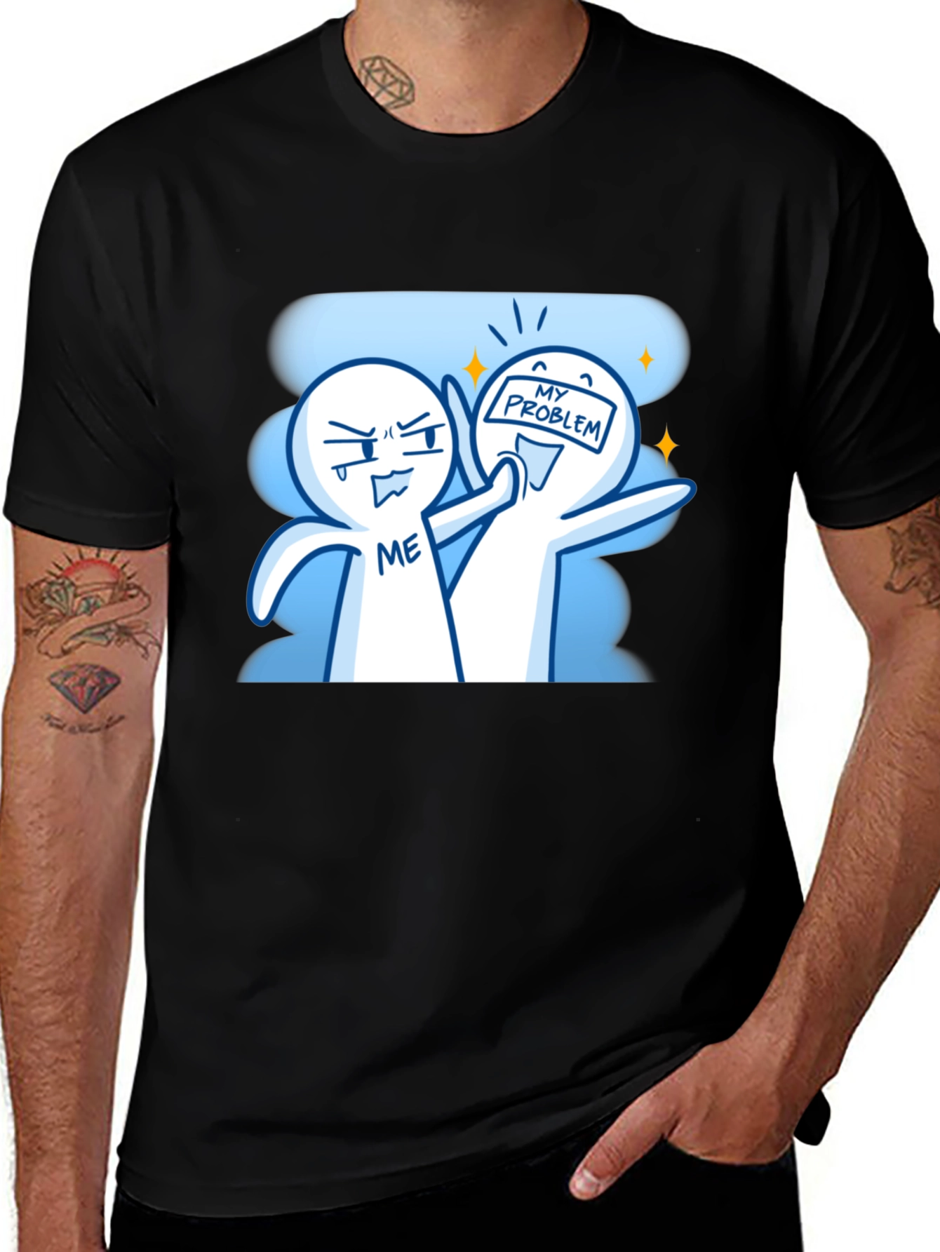 Variant 27 of Problem Slap T-Shirt - Funny Graphic Tee