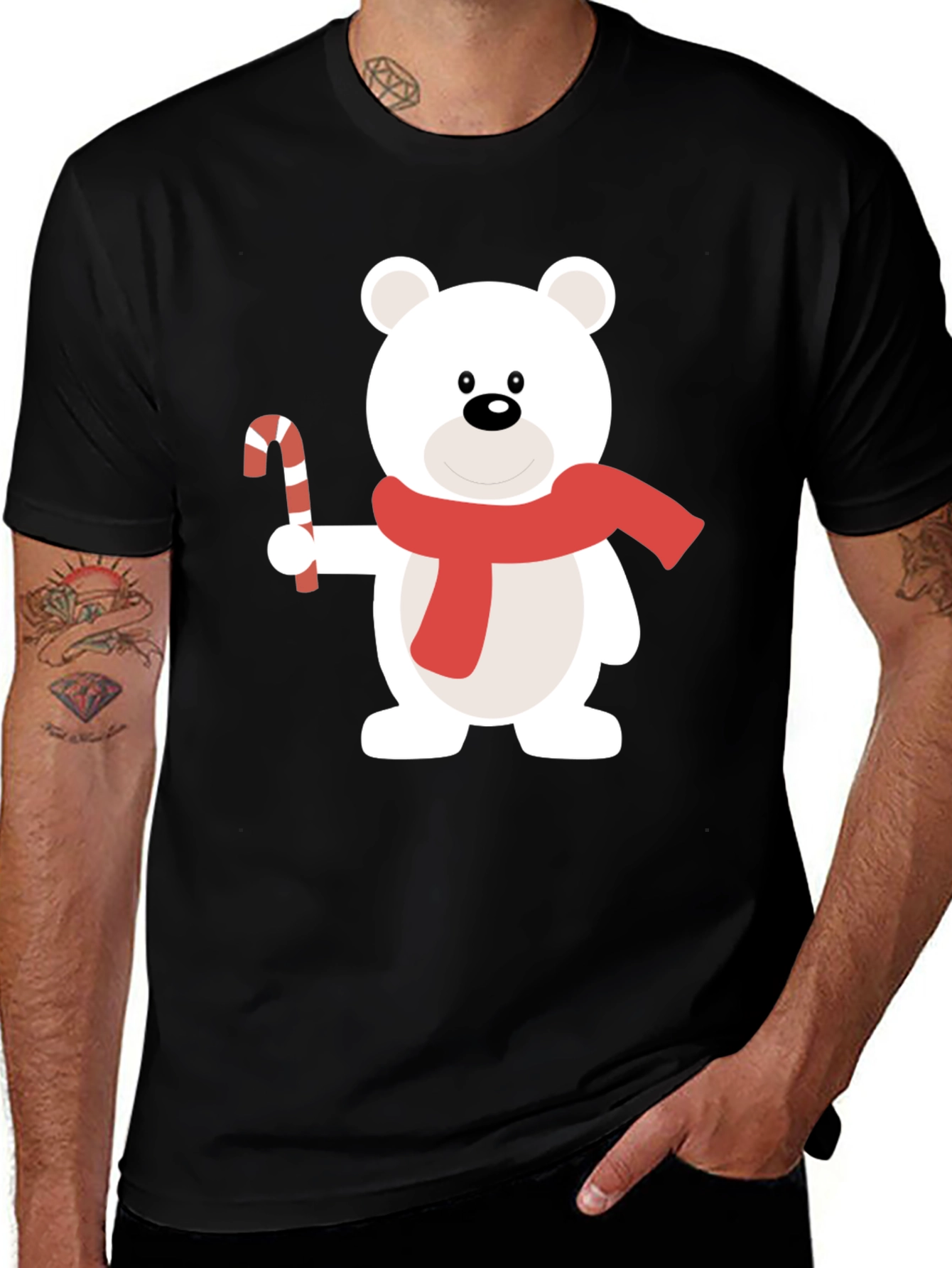 Variant 24 of Holiday Polar Bear T-Shirt