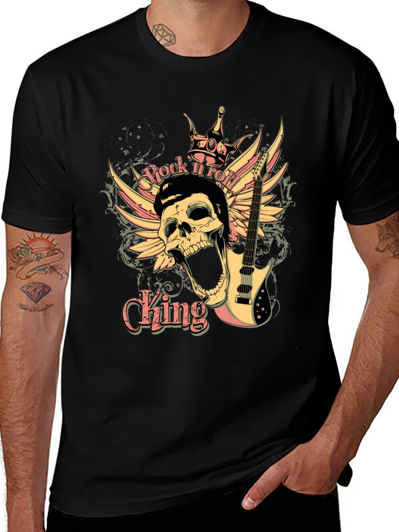Variant 9 of Rock 'n' Roll King T-Shirt