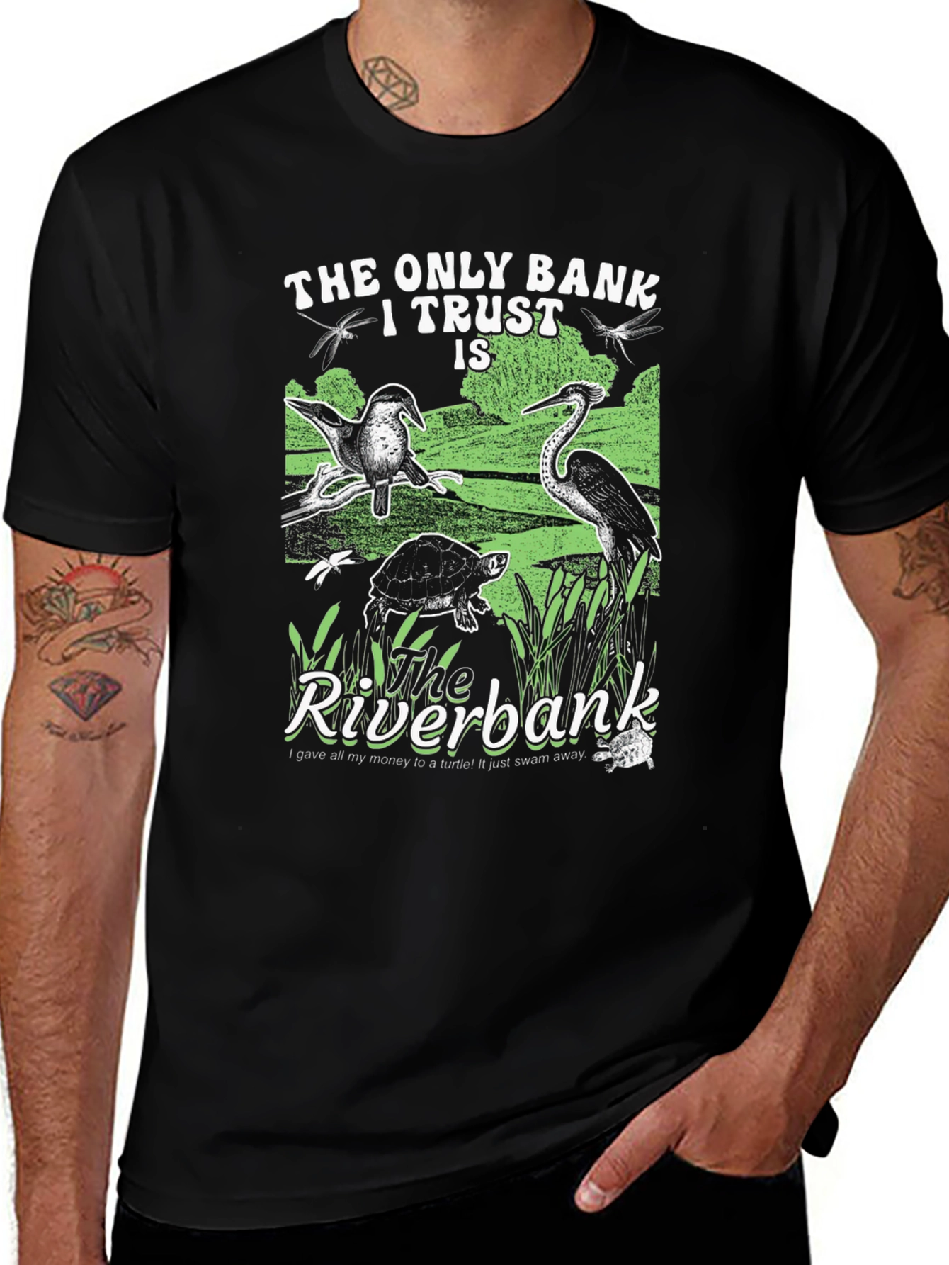 Variant 13 of Riverbank Trust T-Shirt - Nature Lover Tee