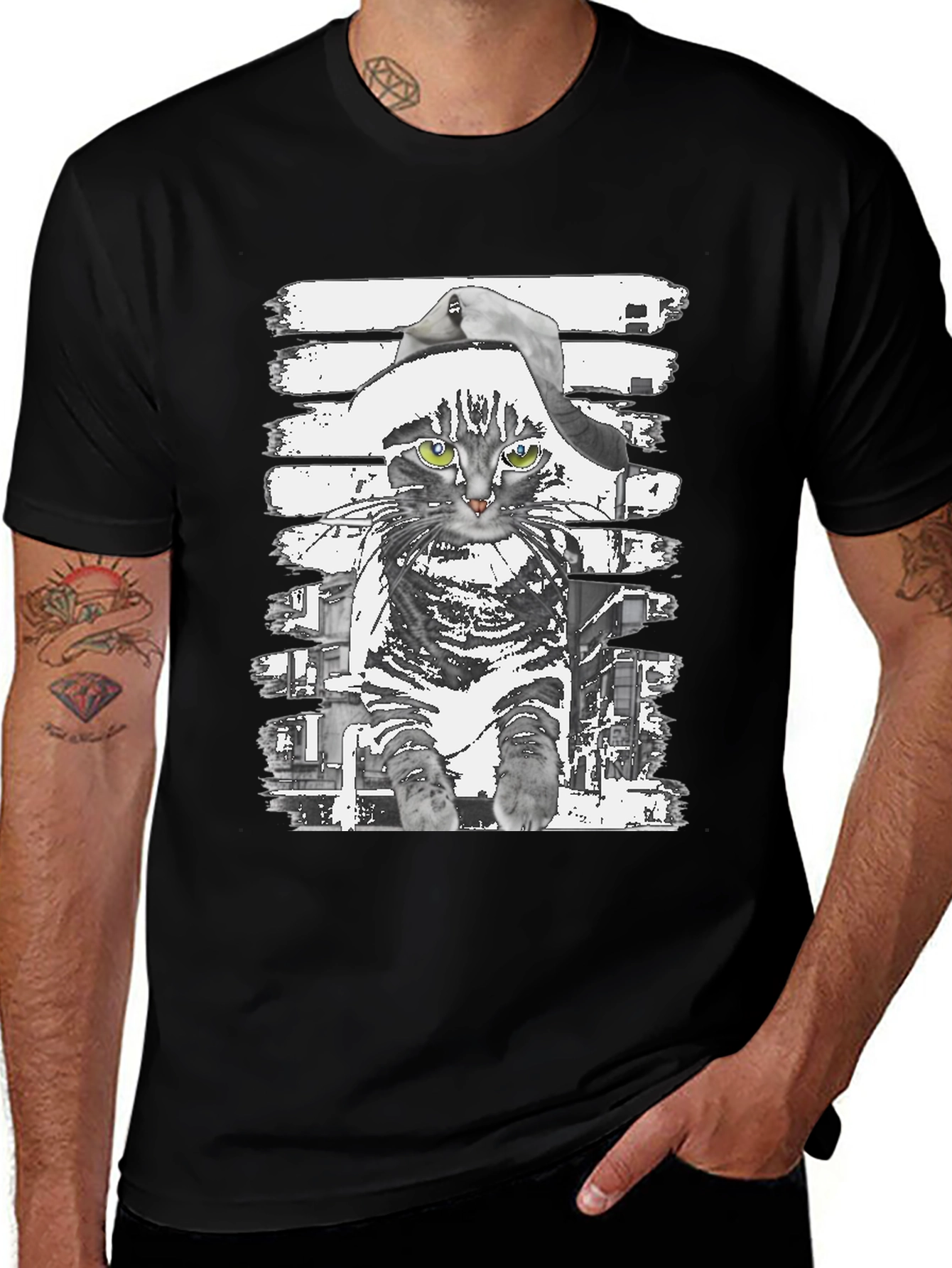 Variant 14 of Cool Cat T-Shirt - Graphic Tee