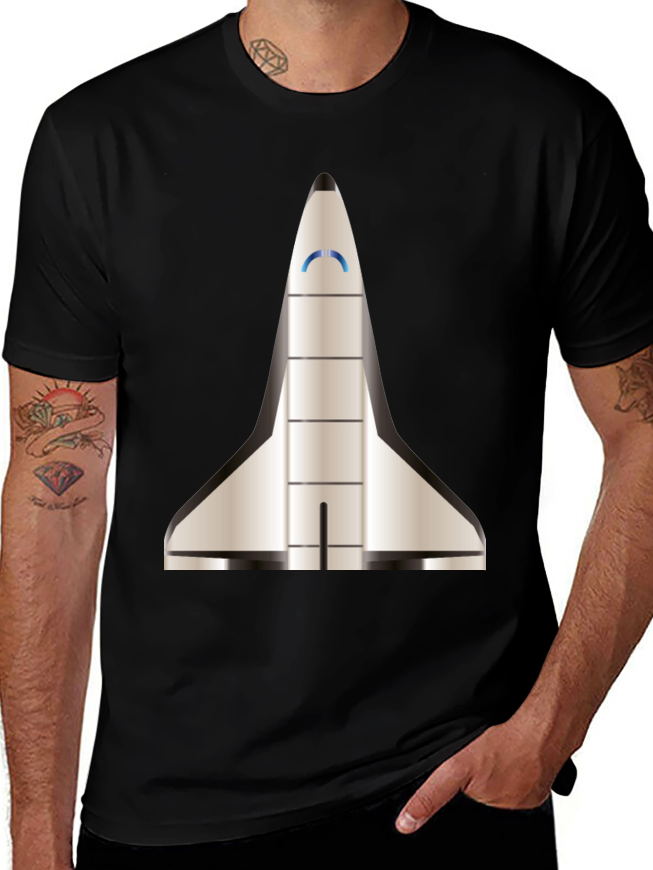 Variant 6 of Space Shuttle T-Shirt - Blast Off in Style!