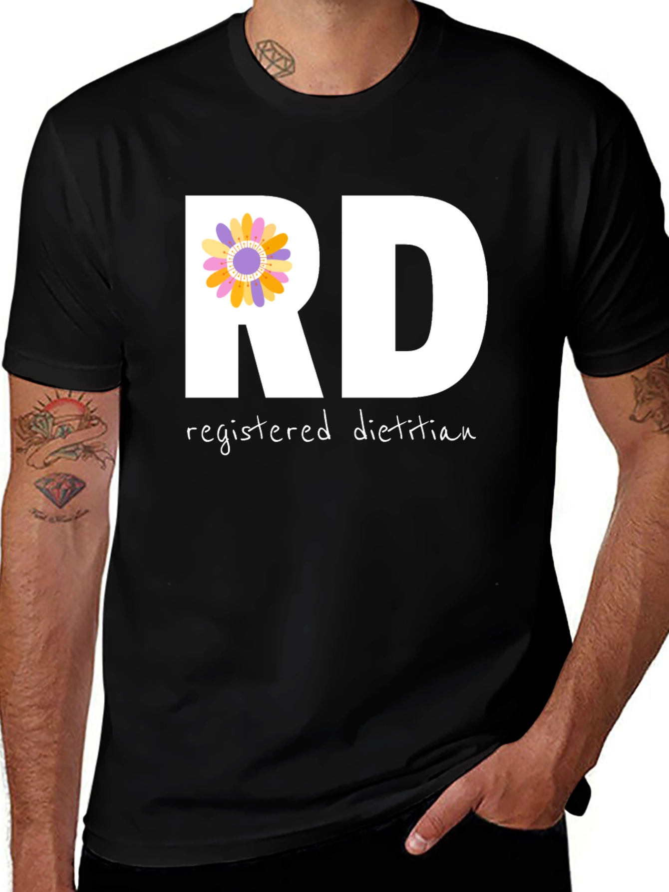 Variant 14 of Registered Dietitian T-Shirt