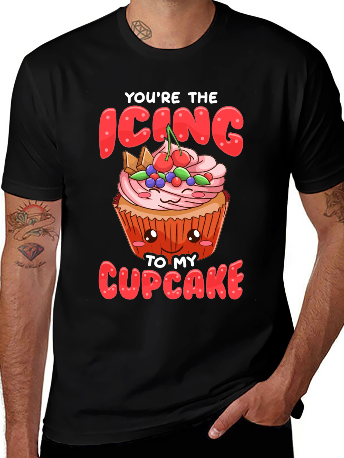 Variant 19 of You're the Icing to My Cupcake Graphic Tee