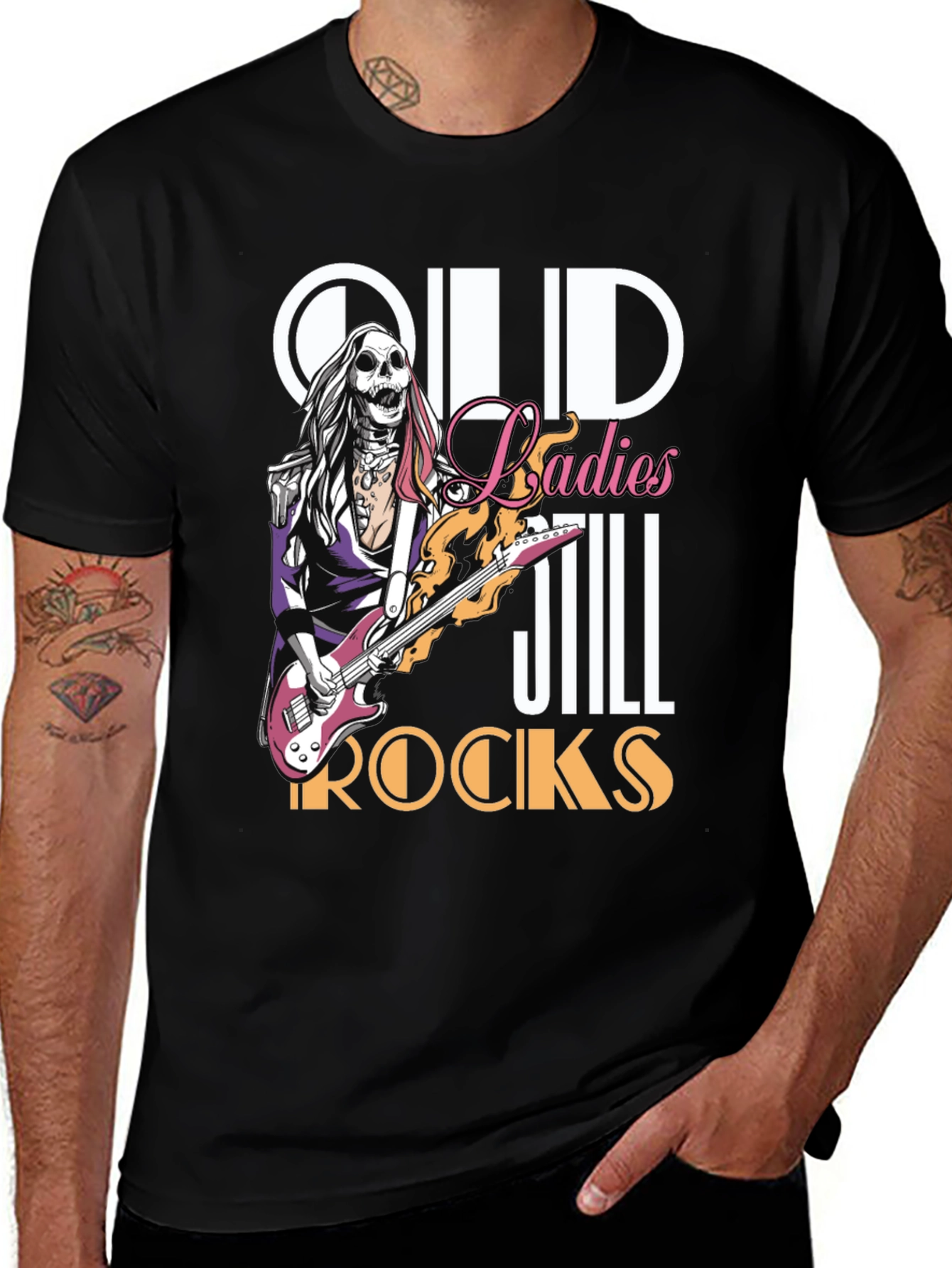 Variant 23 of Old Ladies Jill Rocks Graphic T-Shirt