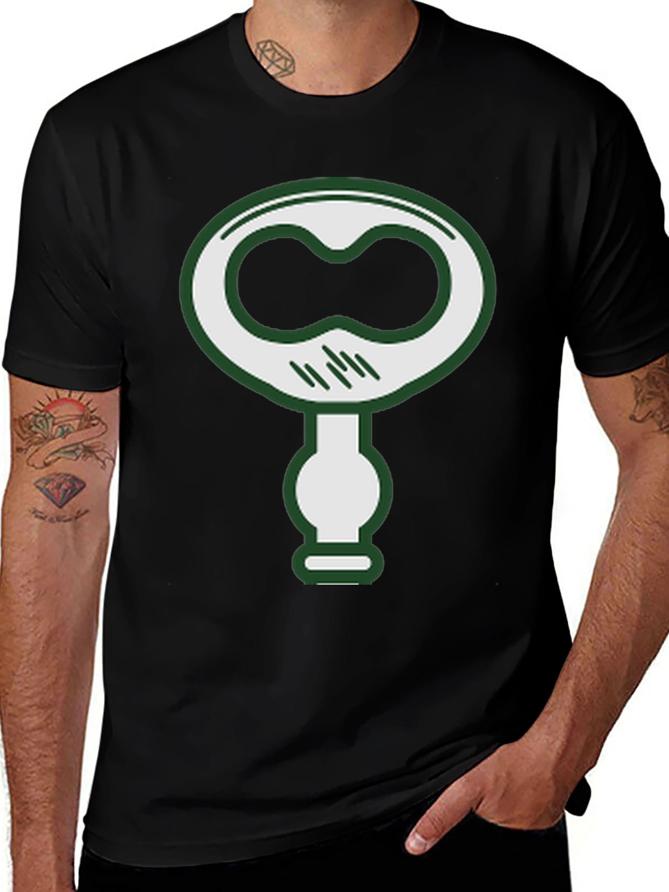 Variant 11 of Novelty Graphic Tee - Key to Fun!