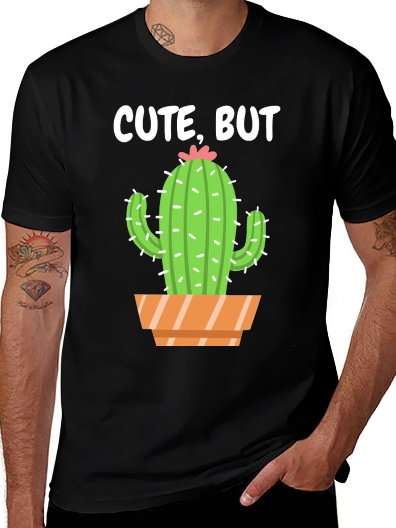 Variant 7 of Cute But Prickly Cactus Graphic T-Shirt